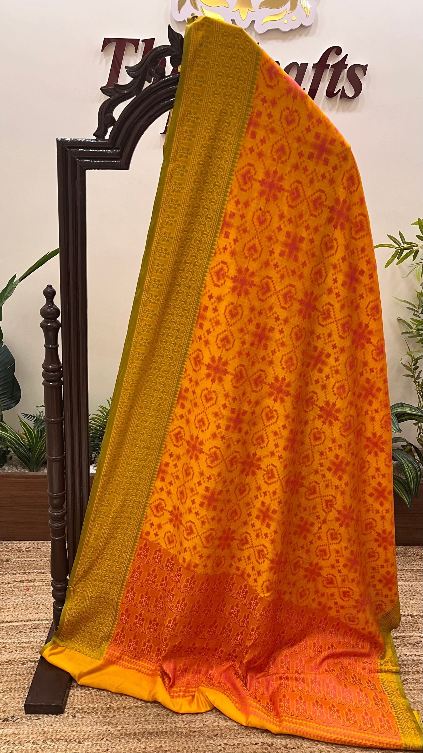 Pure Chiniya Silk Banarasi Saree
