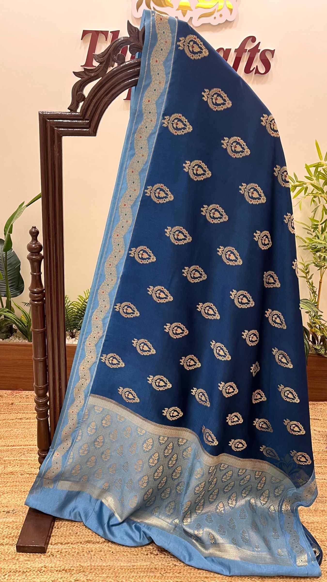 Pure Mango Silk Banarasi Saree
