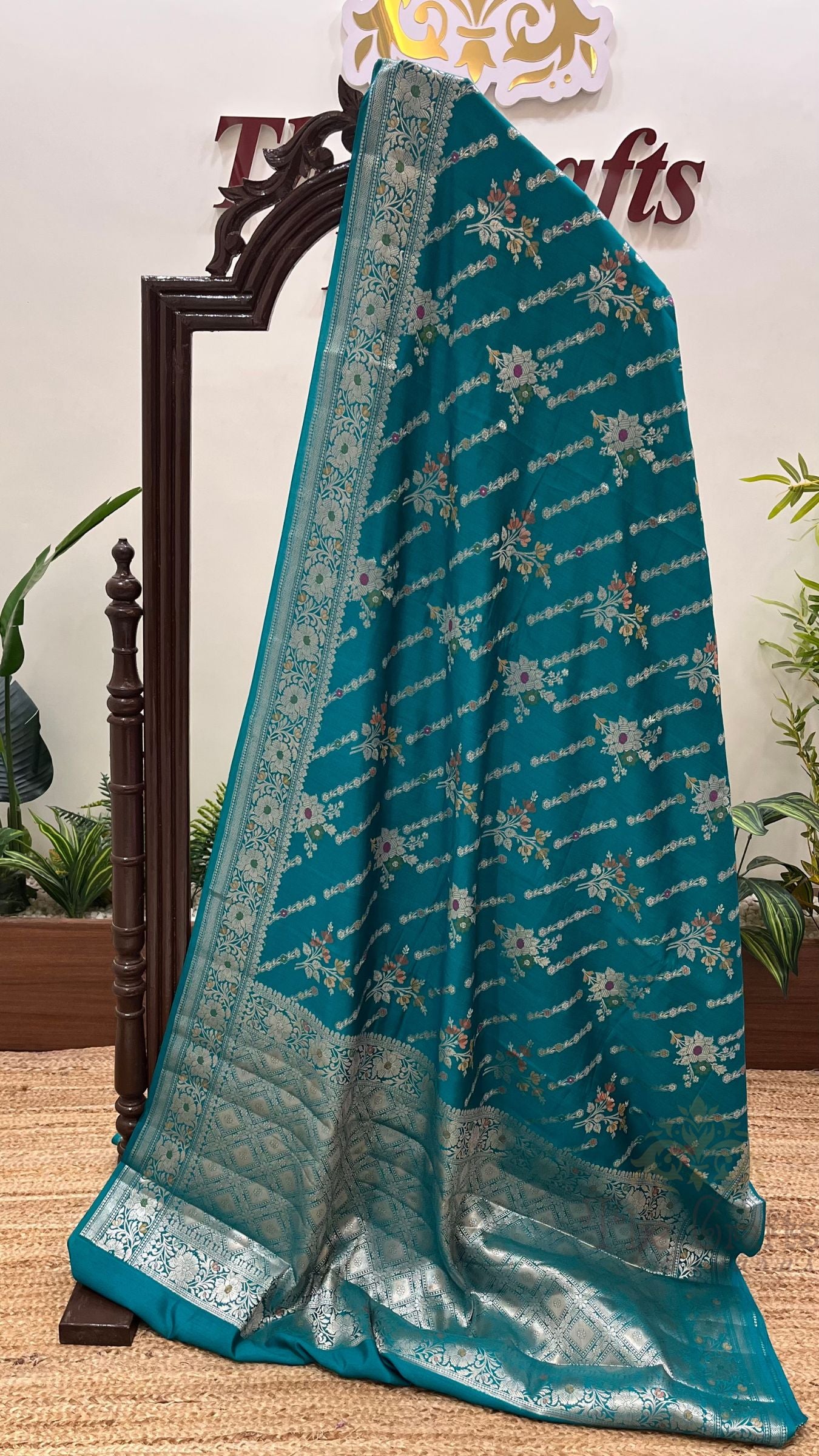 Pure Chiniya Silk Banarasi Saree