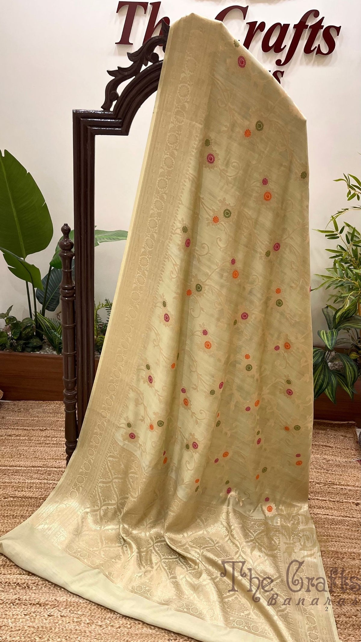 Pure Chiniya Silk Banarasi Saree