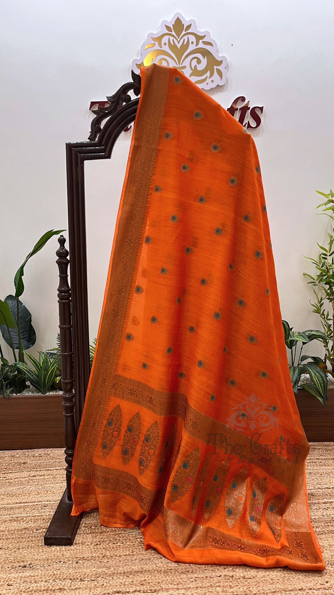 Pure Munga Silk Banarasi Saree