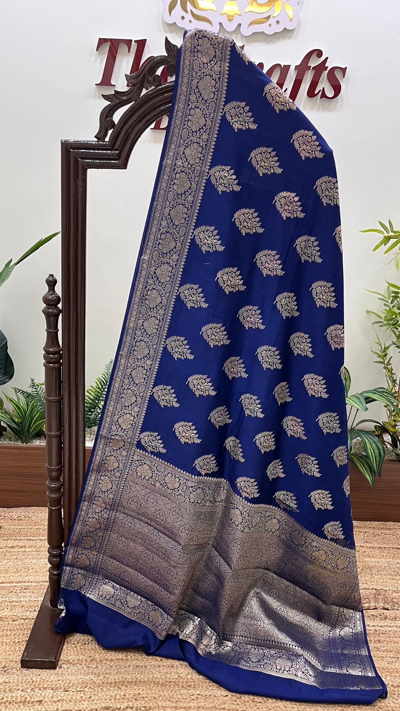 Pure Chiniya Silk Banarasi Saree