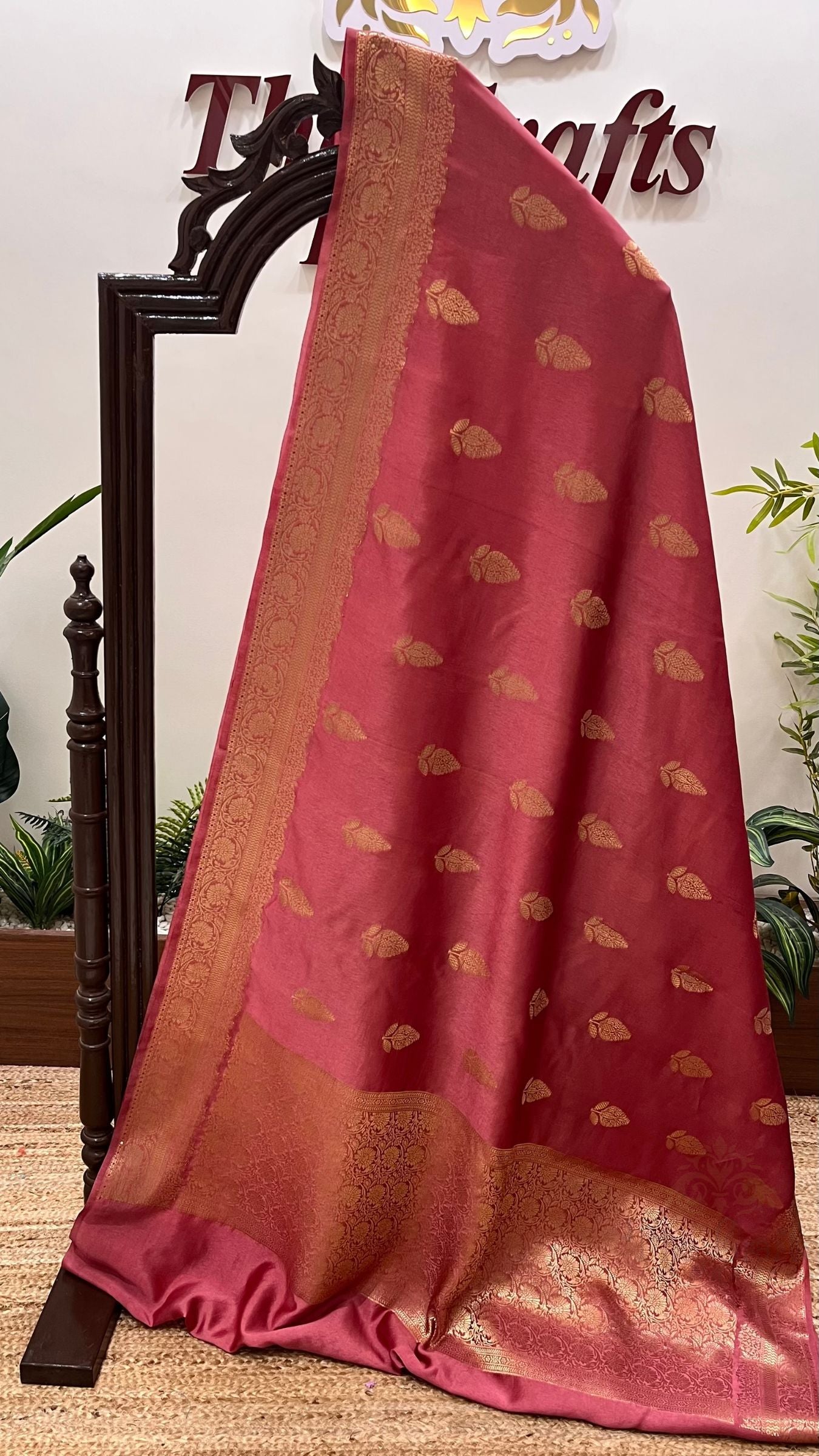 Pure Mango Silk Banarasi Saree