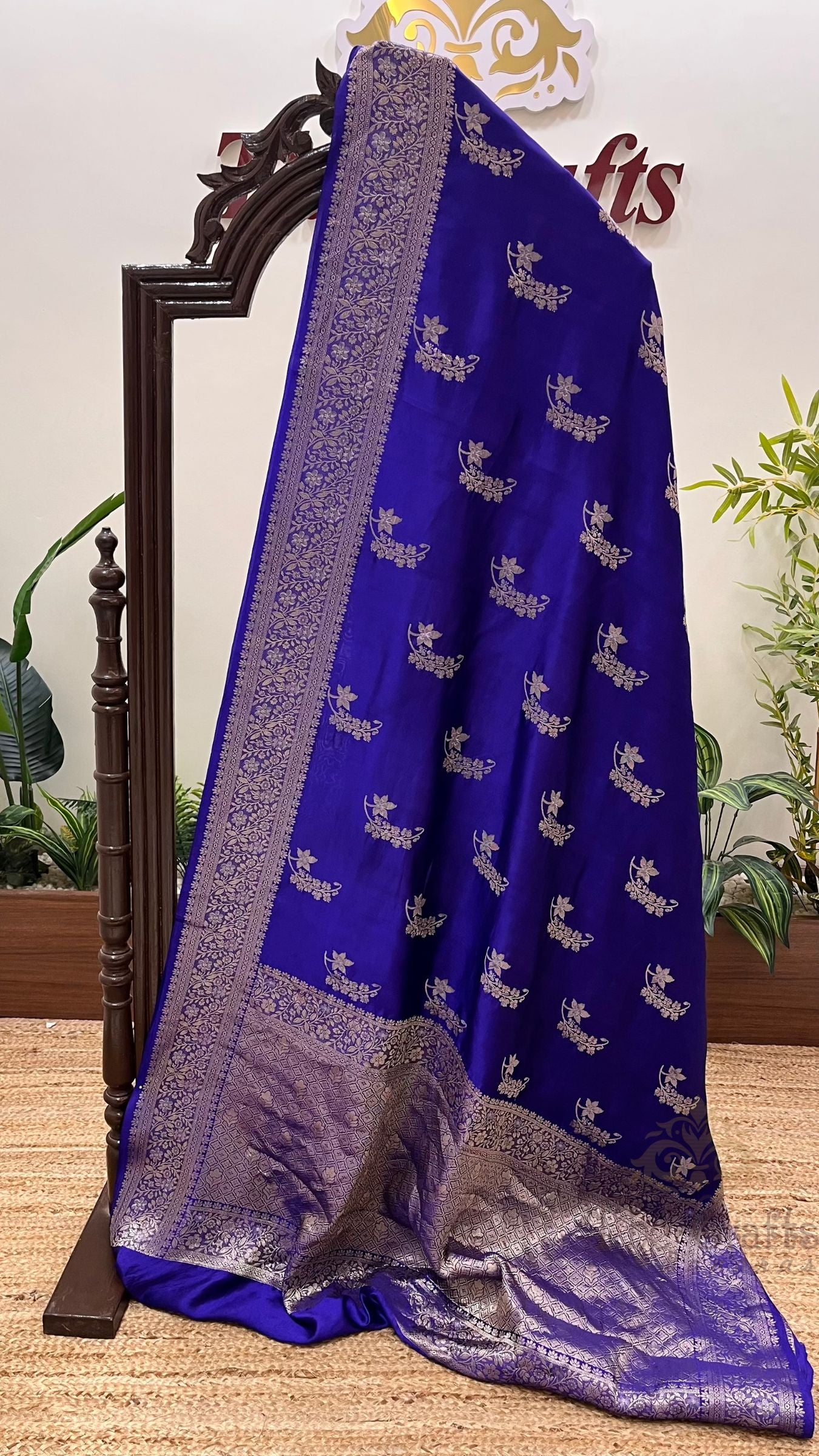 Pure Mango Silk Handloom Banarasi Saree