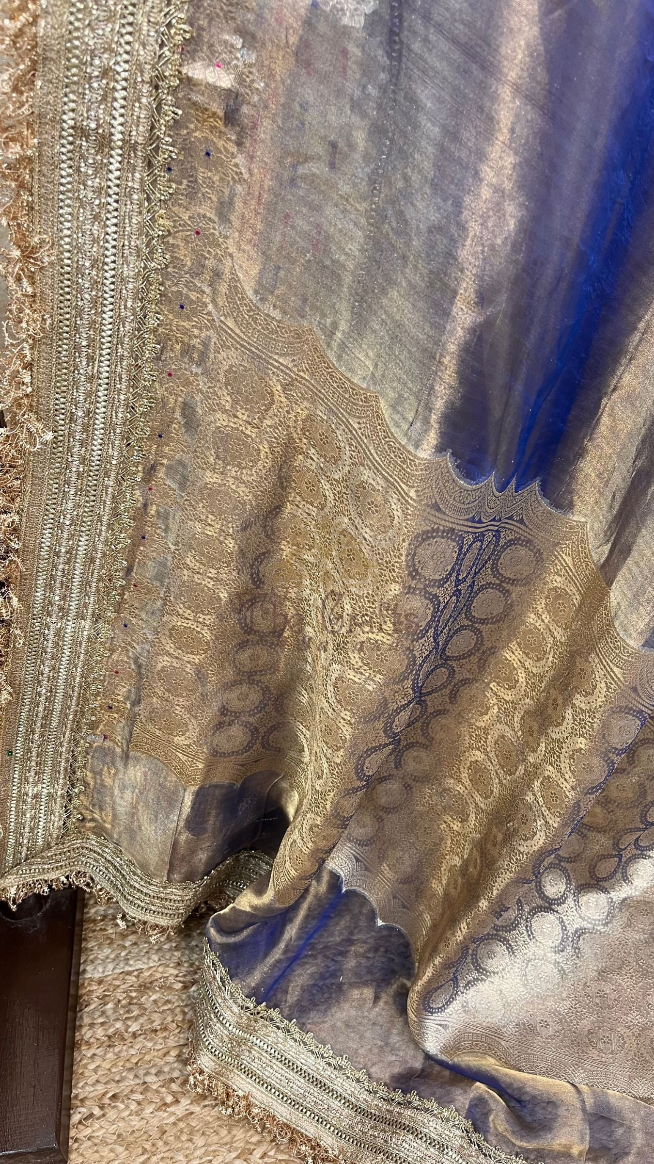 Pure Kora Tissue Silk Banarasi Saree