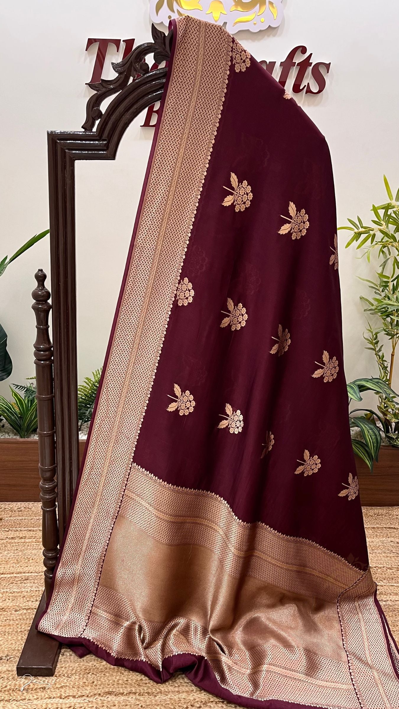 Pure Mango Silk Banarasi Saree