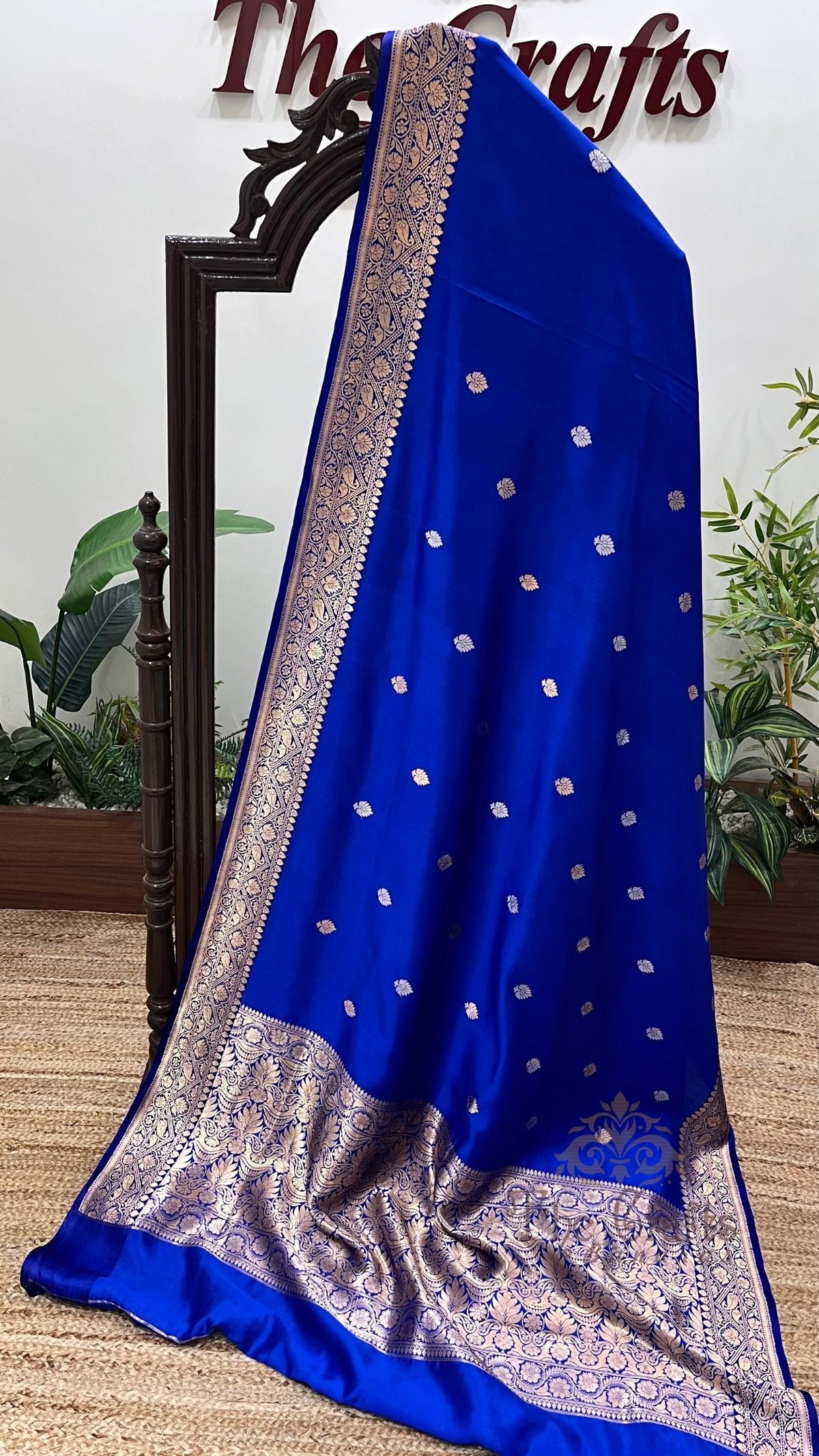 Pure Mango Silk Handloom Banarasi Saree