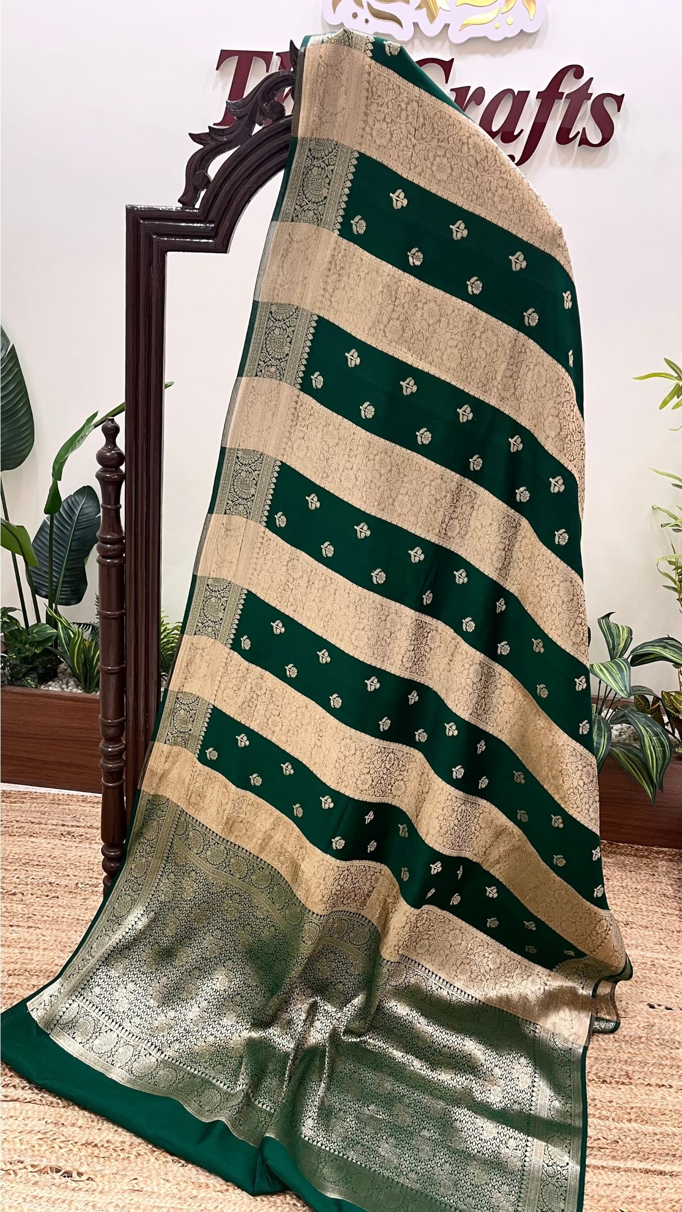 Pure Chiniya Tissue Silk Banarasi Saree