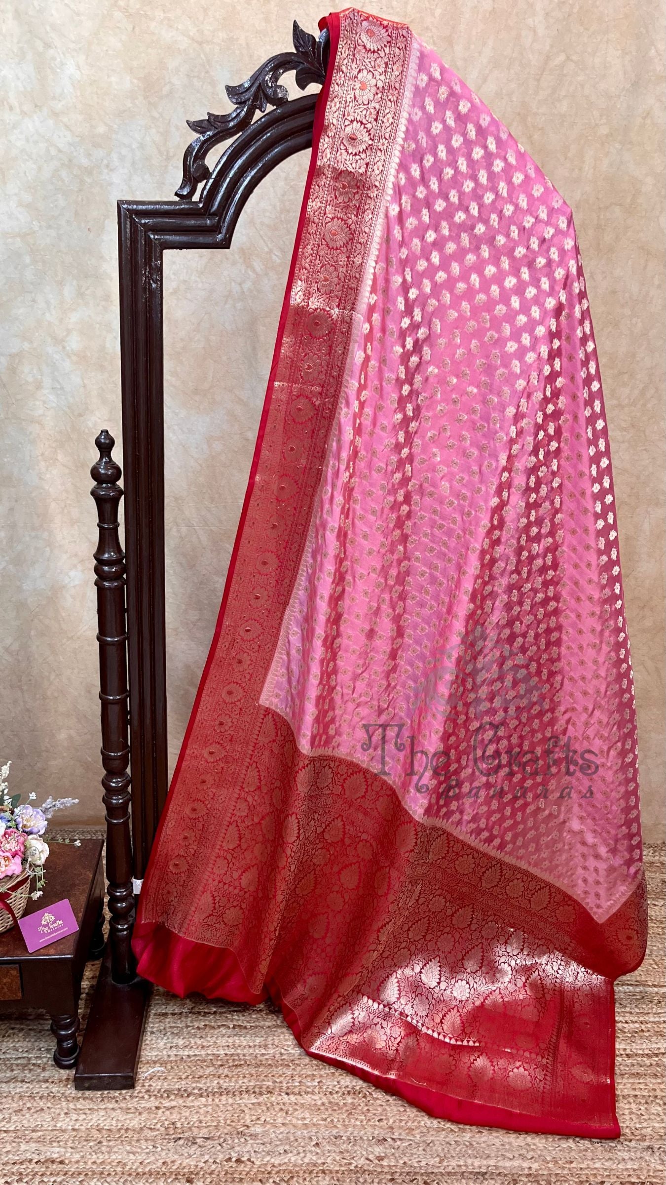 Pure Dupion Silk Banarasi Saree