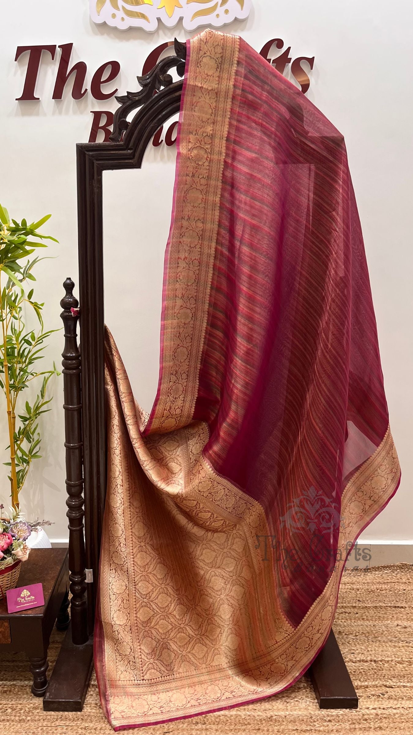 Pure Kora Tissue Silk Banarasi Saree