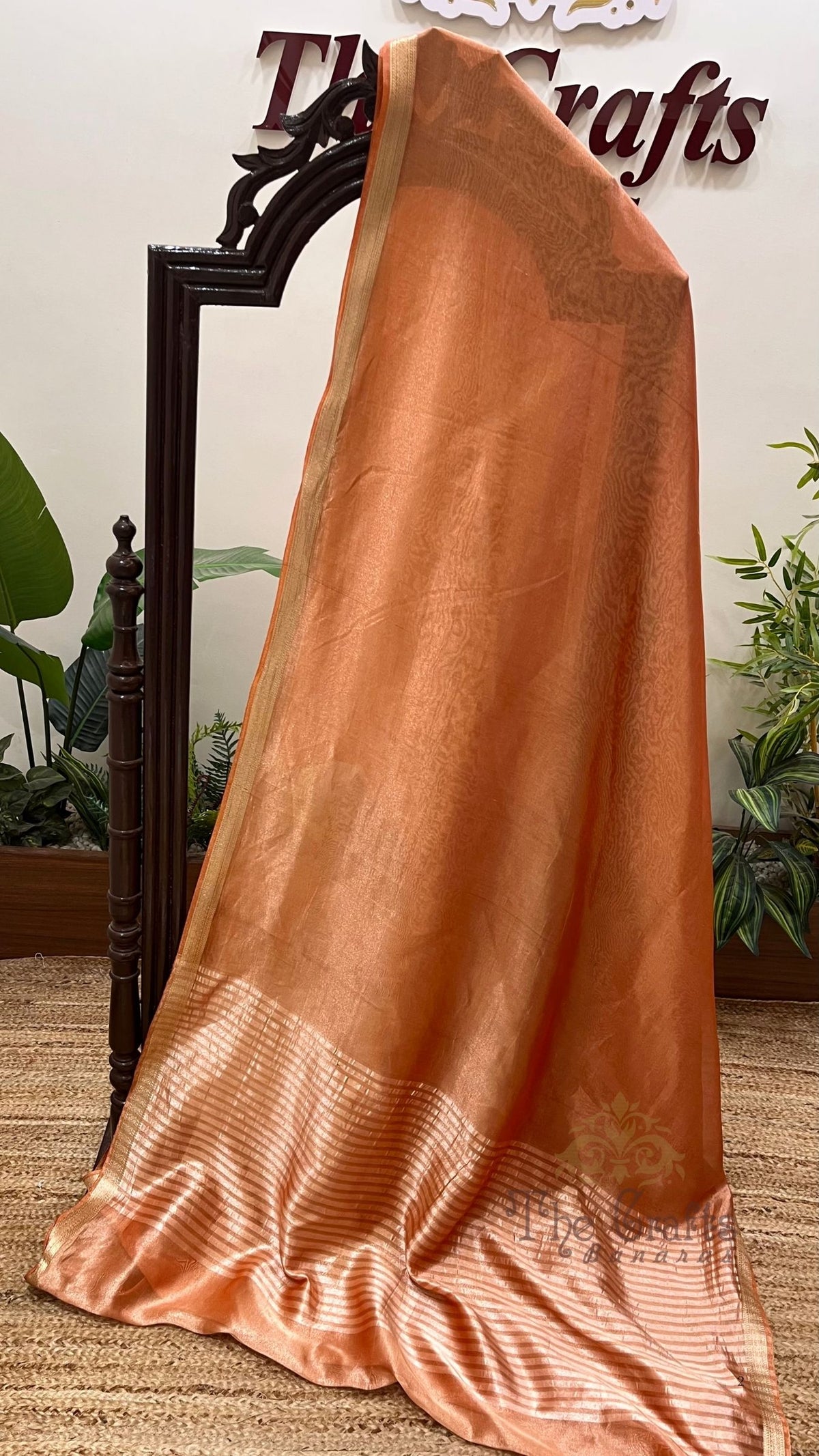 Pure Kora Tissue Silk Banarasi Saree