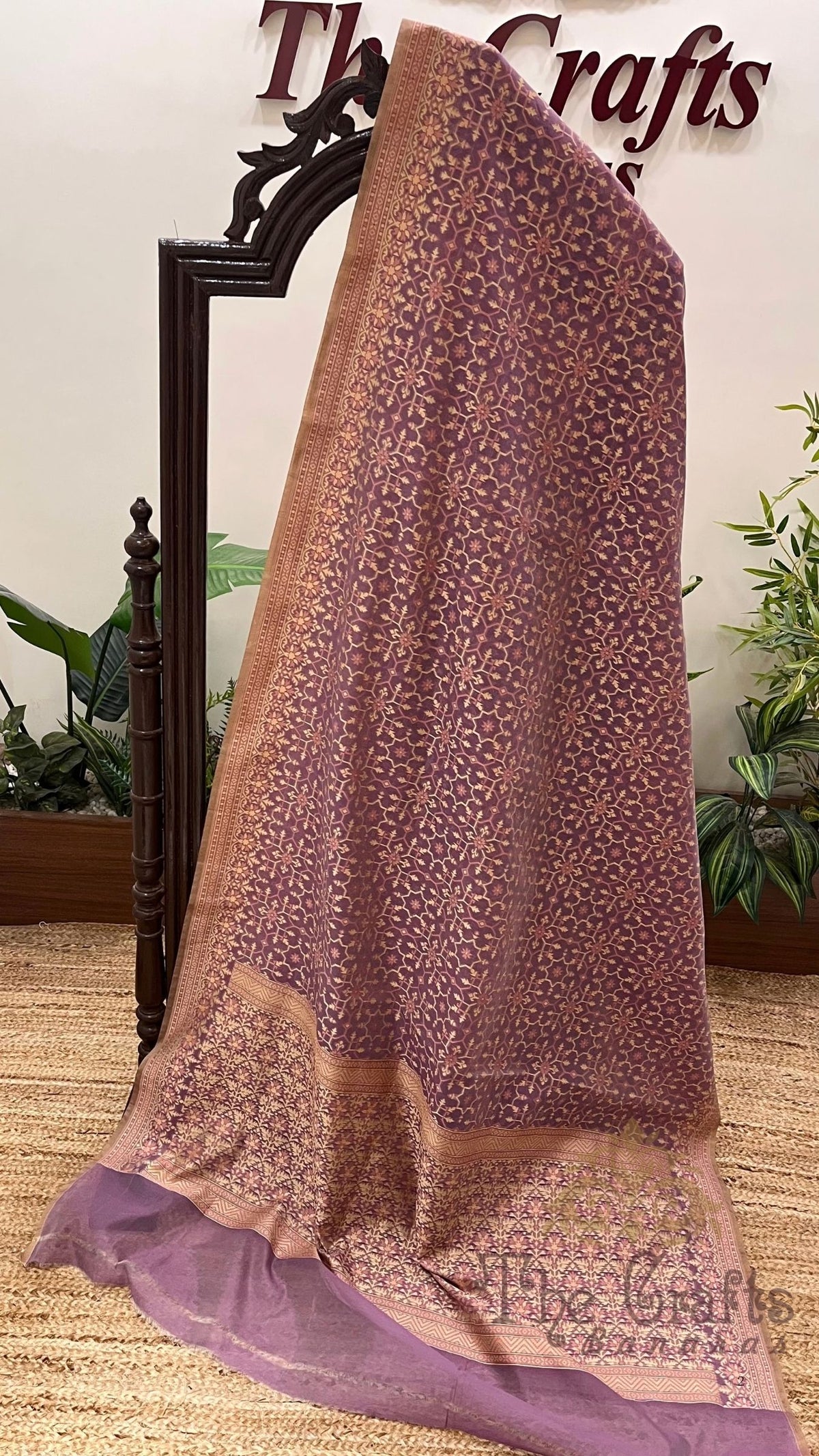 Pure Cotton Patola Reshmi Zari Banarasi Saree