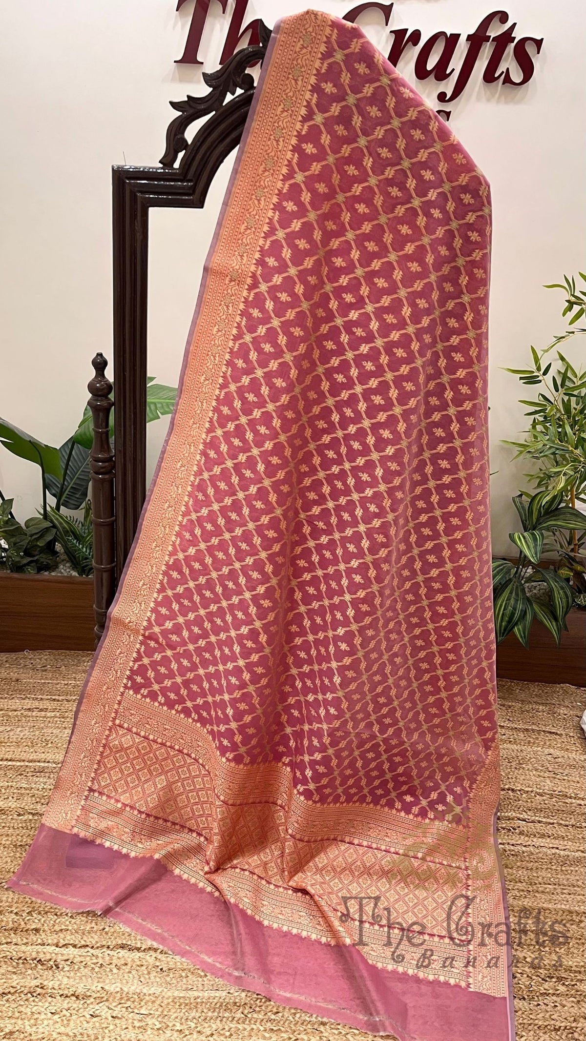 Pure Cotton Patola Reshmi Zari Banarasi Saree