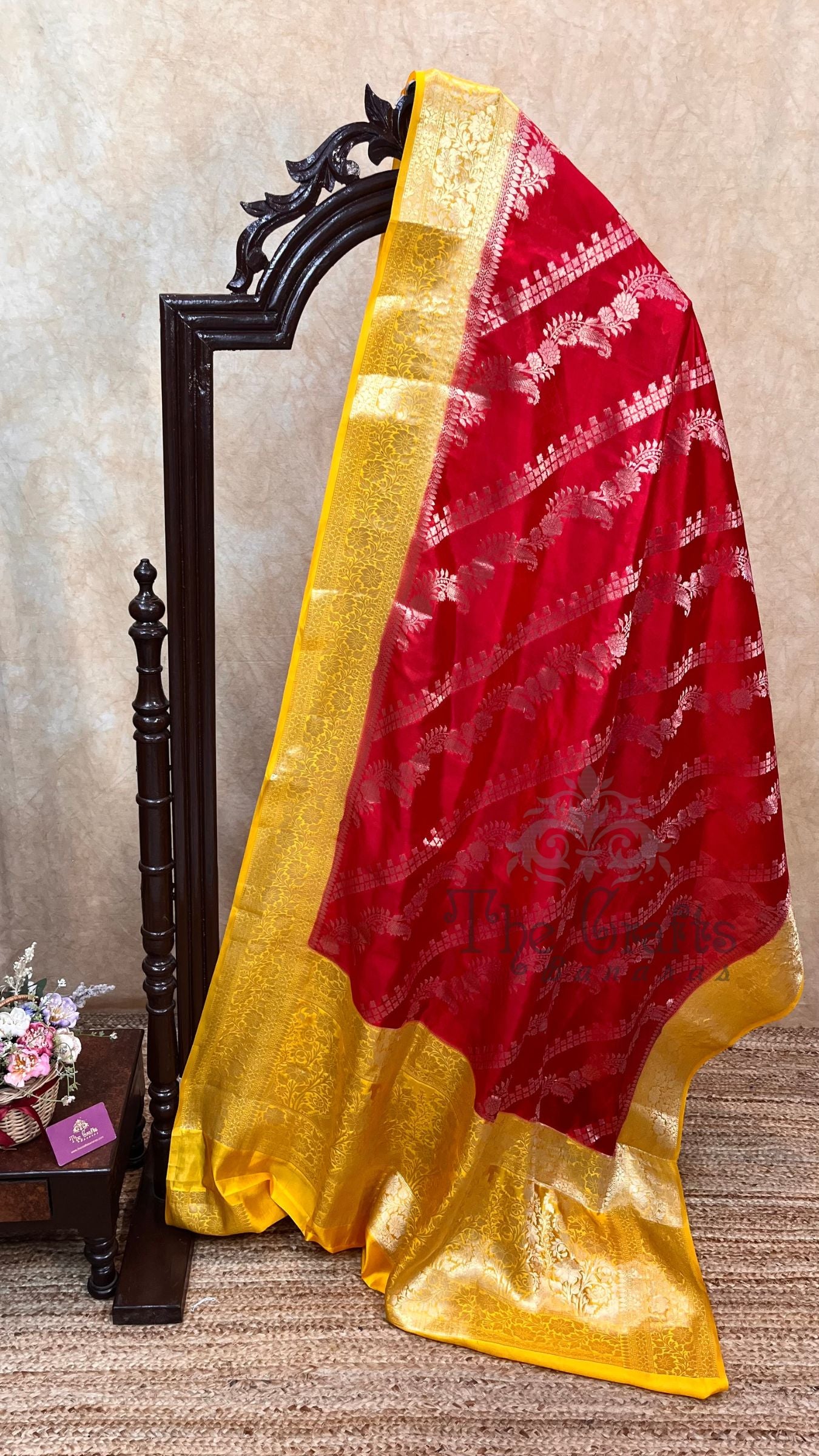 Pure Dupion Silk Banarasi Saree