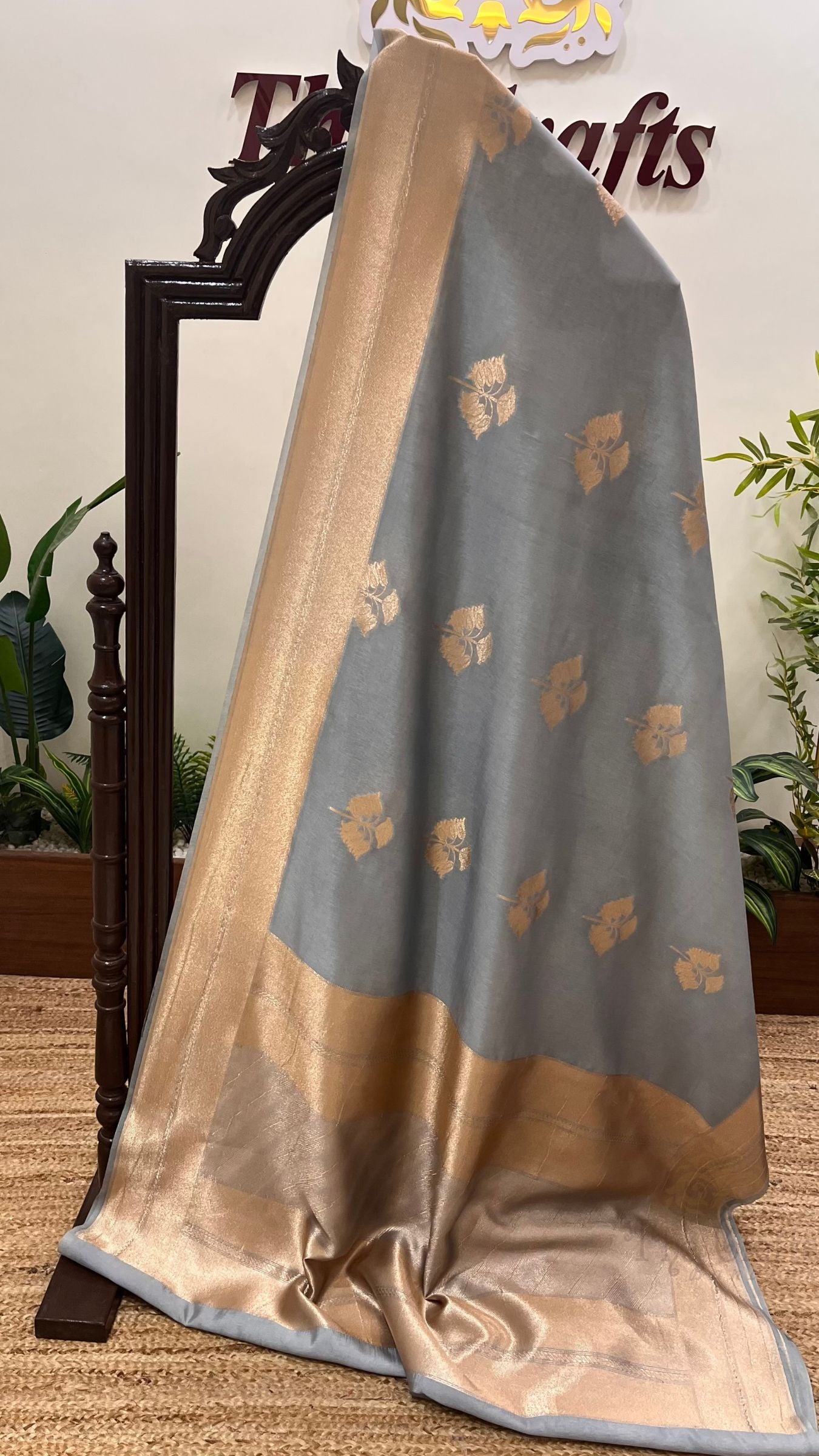 Pure Mango Silk Banarasi Saree