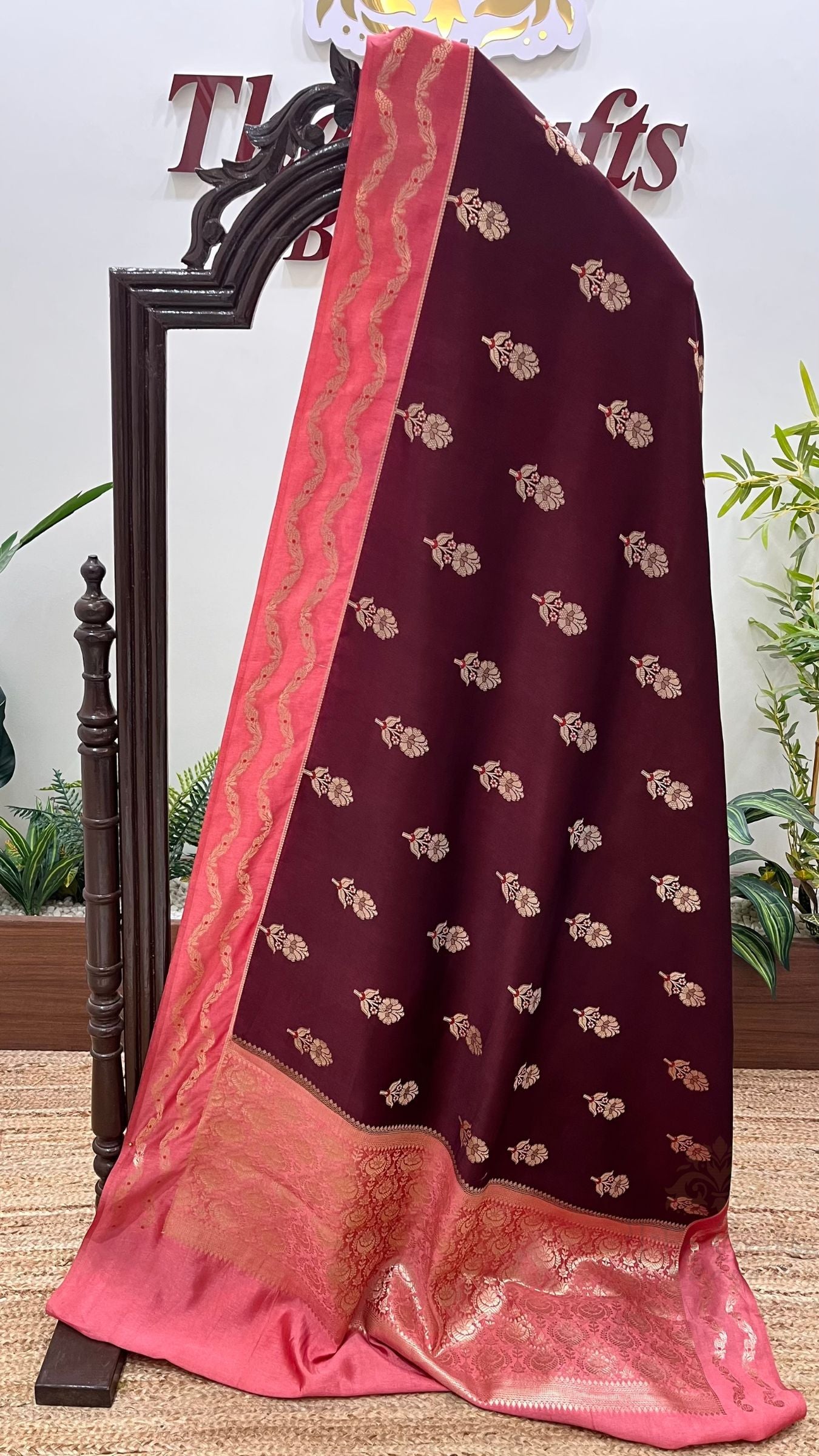 Pure Mango Silk Banarasi Saree