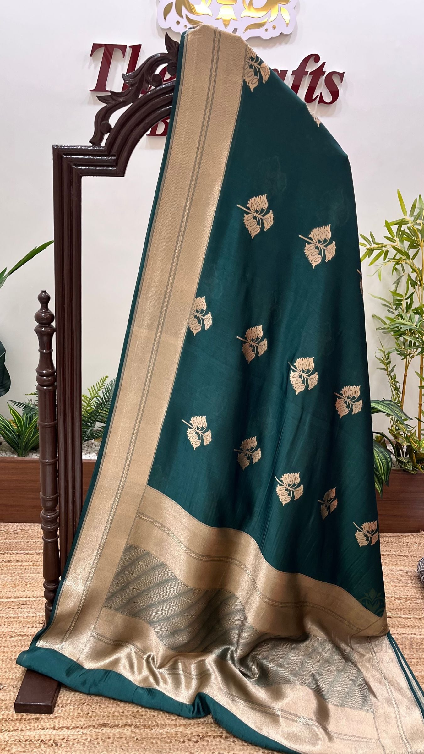 Pure Mango Silk Banarasi Saree