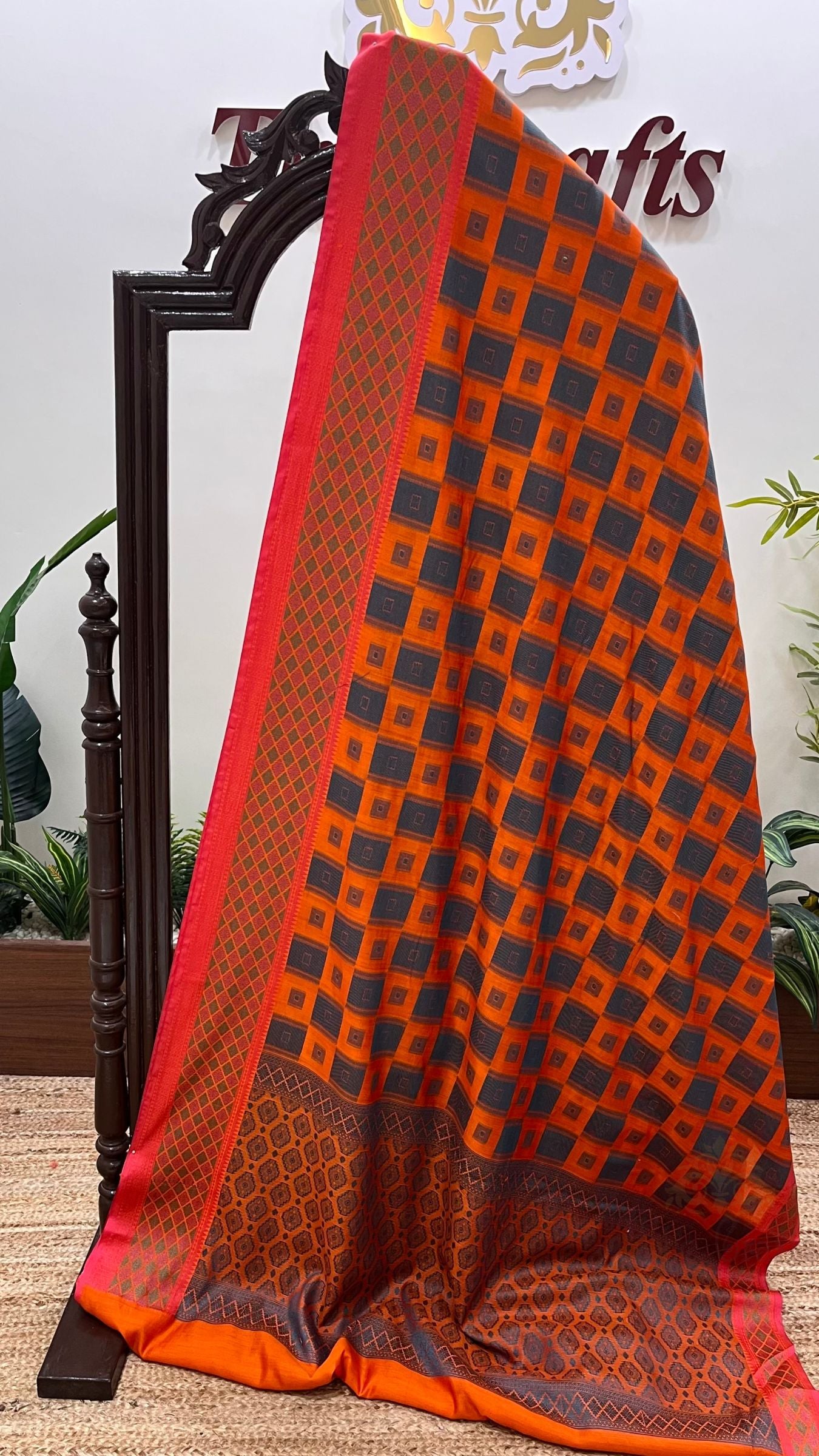 Pure Chiniya Silk Banarasi Saree