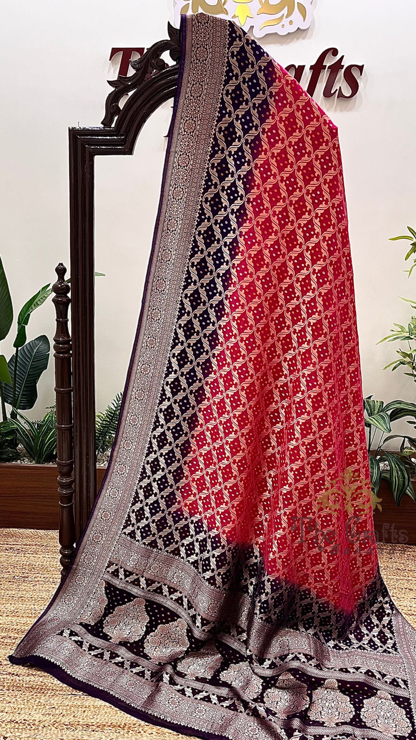 Pure Viscose Georgette Banarasi Saree