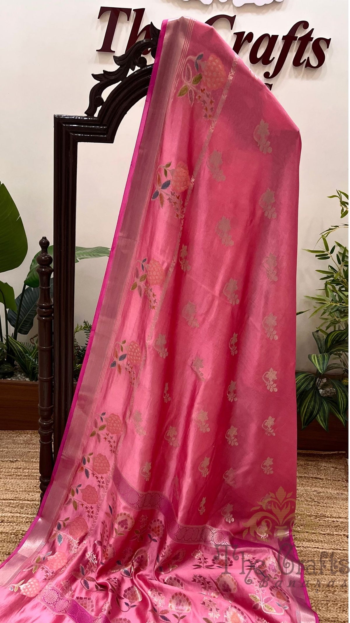 Pure Mango Silk Banarasi Saree