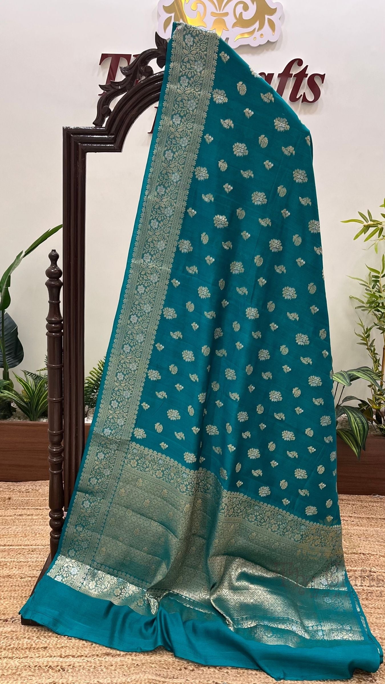 Pure Chiniya Silk Banarasi Saree