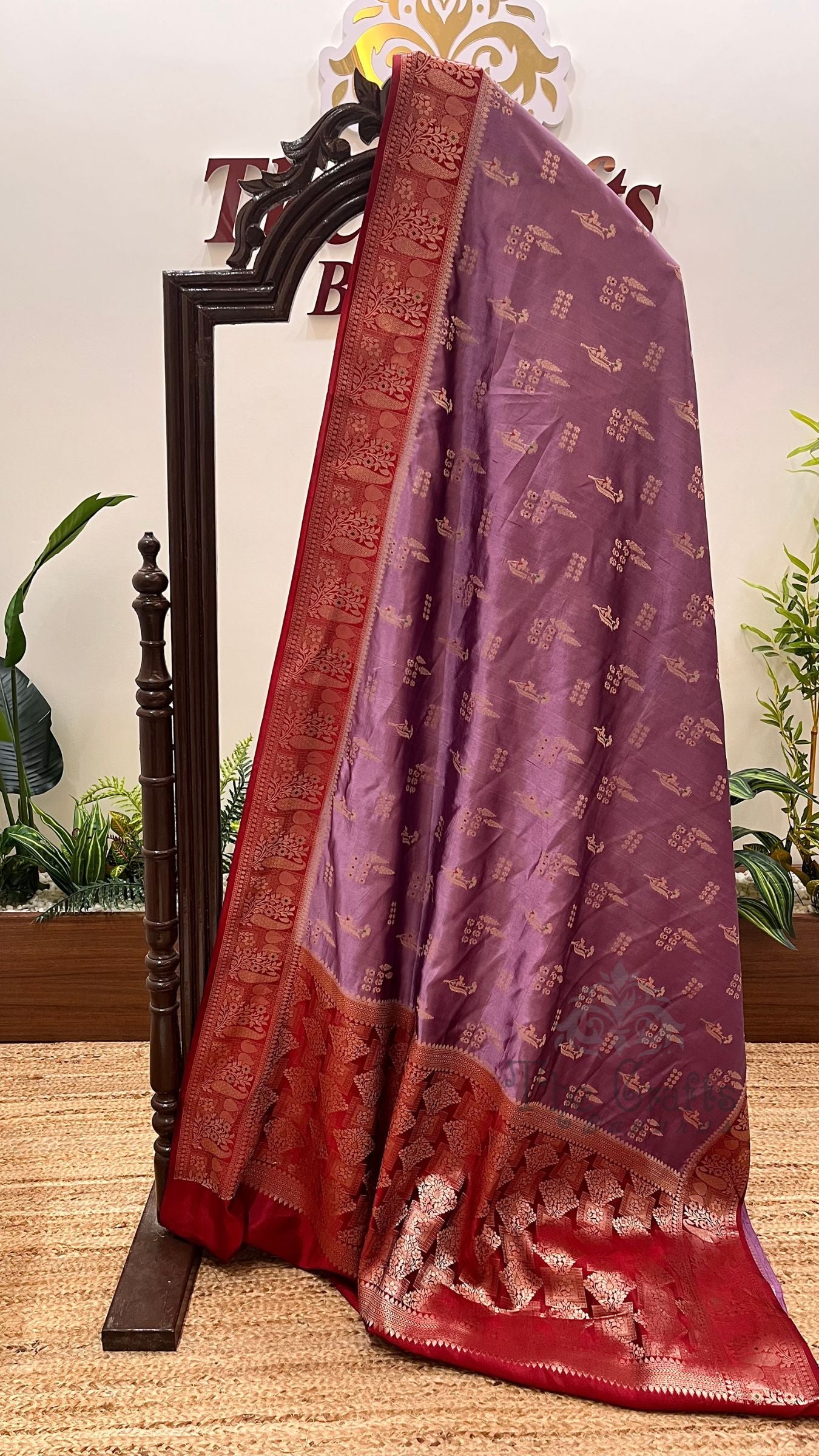 Pure Mango Silk Banarasi Saree