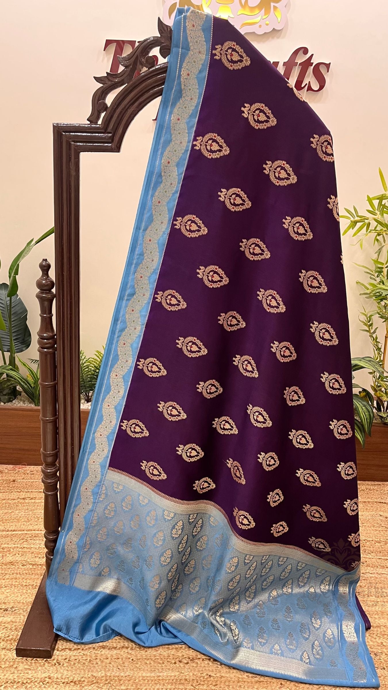 Pure Mango Silk Banarasi Saree