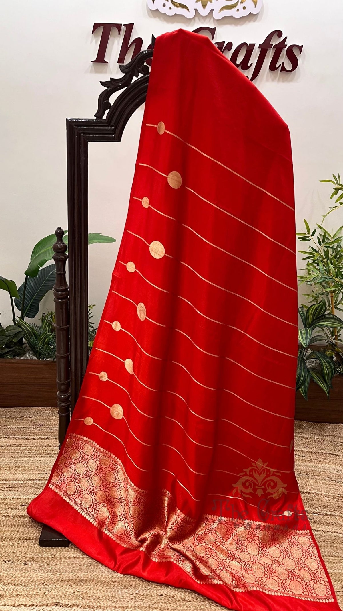 Pure Mango Silk Handloom Banarasi Saree
