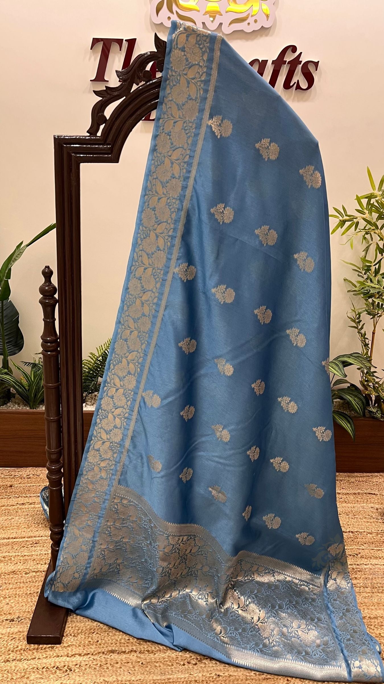 Pure Mango Silk Banarasi Saree