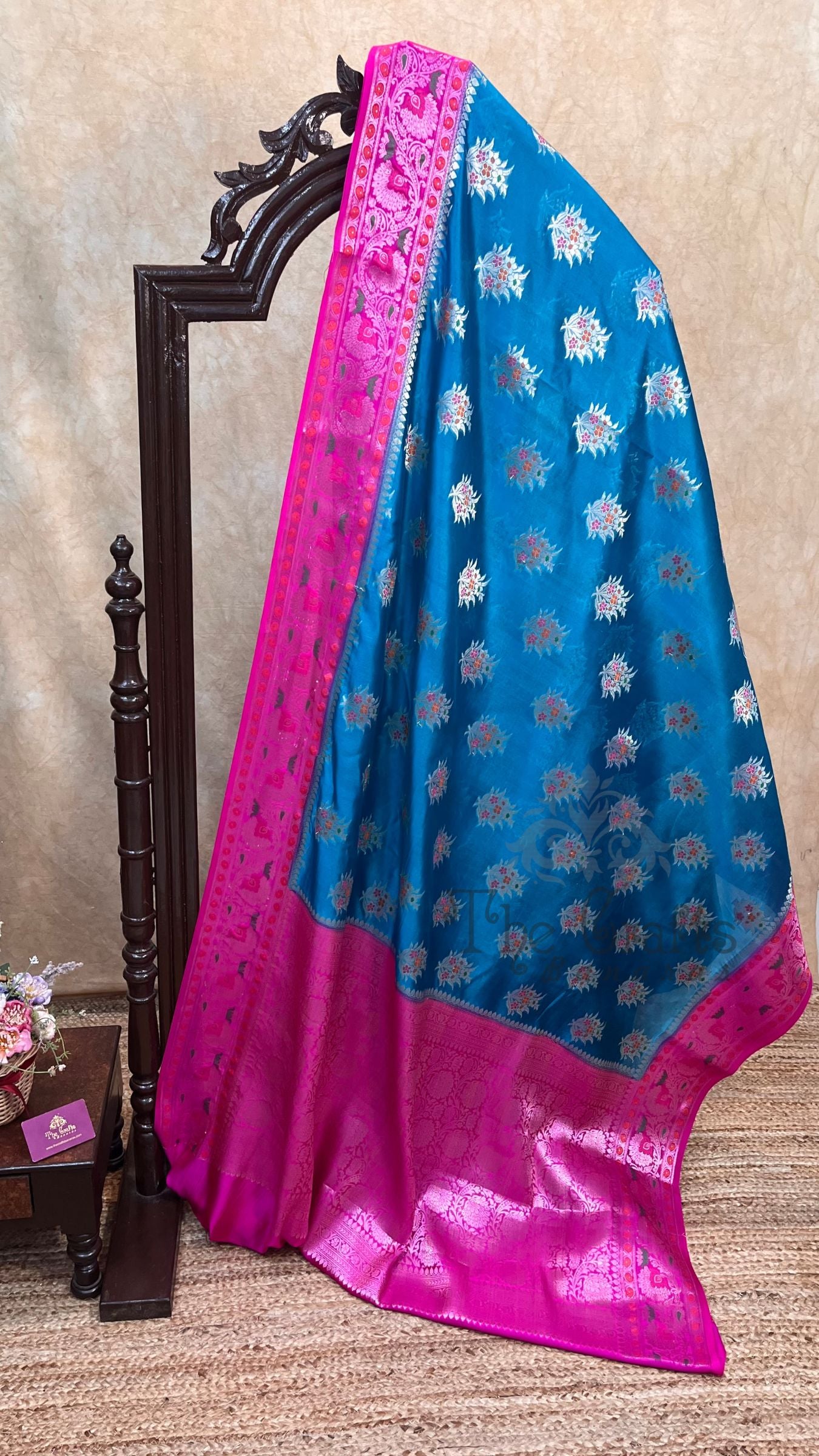 Pure Dupion Silk Banarasi Saree