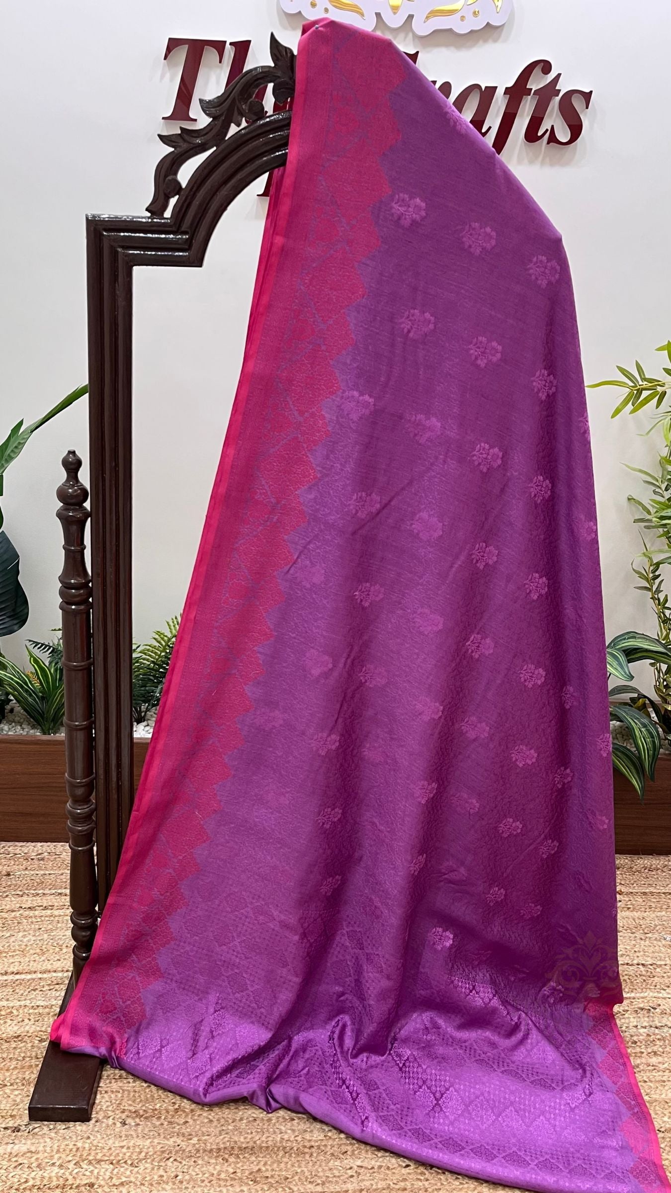 Pure Chiniya Silk Banarasi Saree