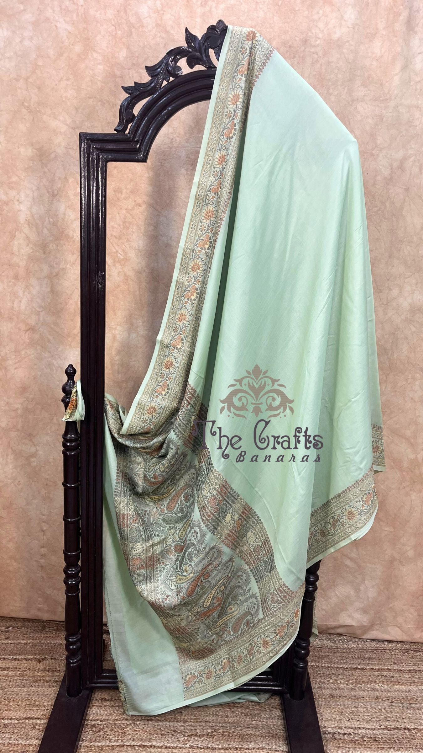 Pure Tussar Silk Banarasi Saree