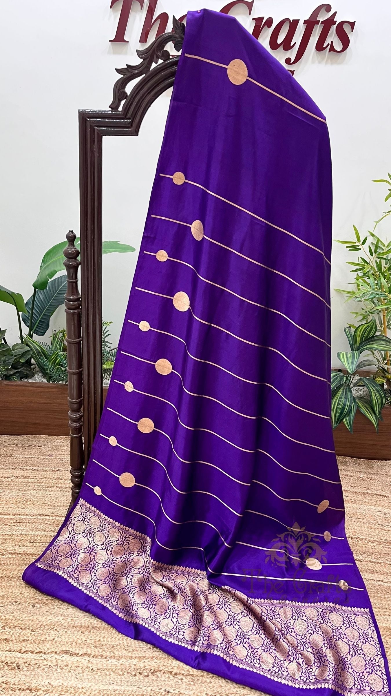 Pure Mango Silk Handloom Banarasi Saree