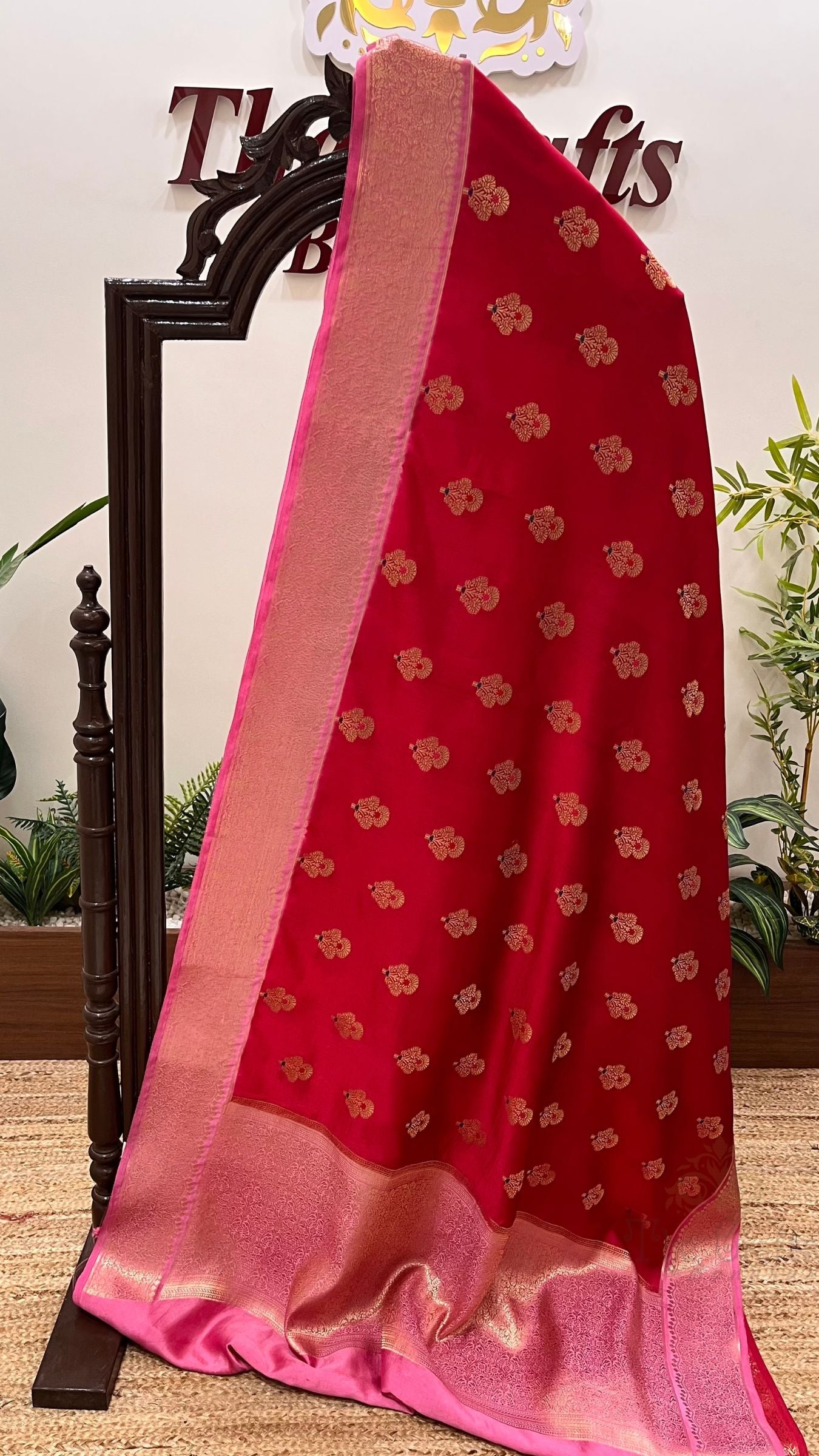 Pure Mango Silk Banarasi Saree