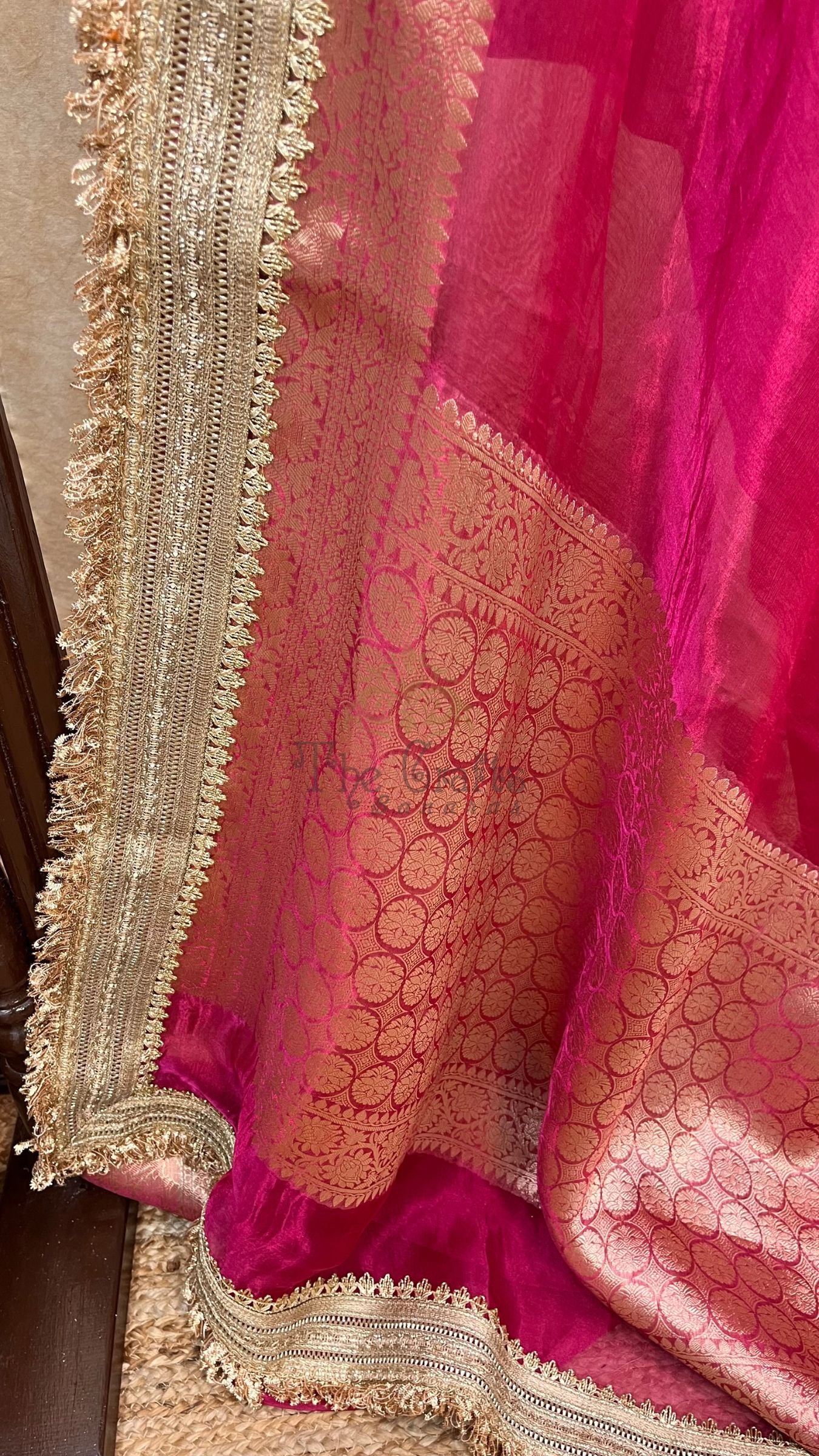 Pure Kora Tissue Silk Banarasi Saree