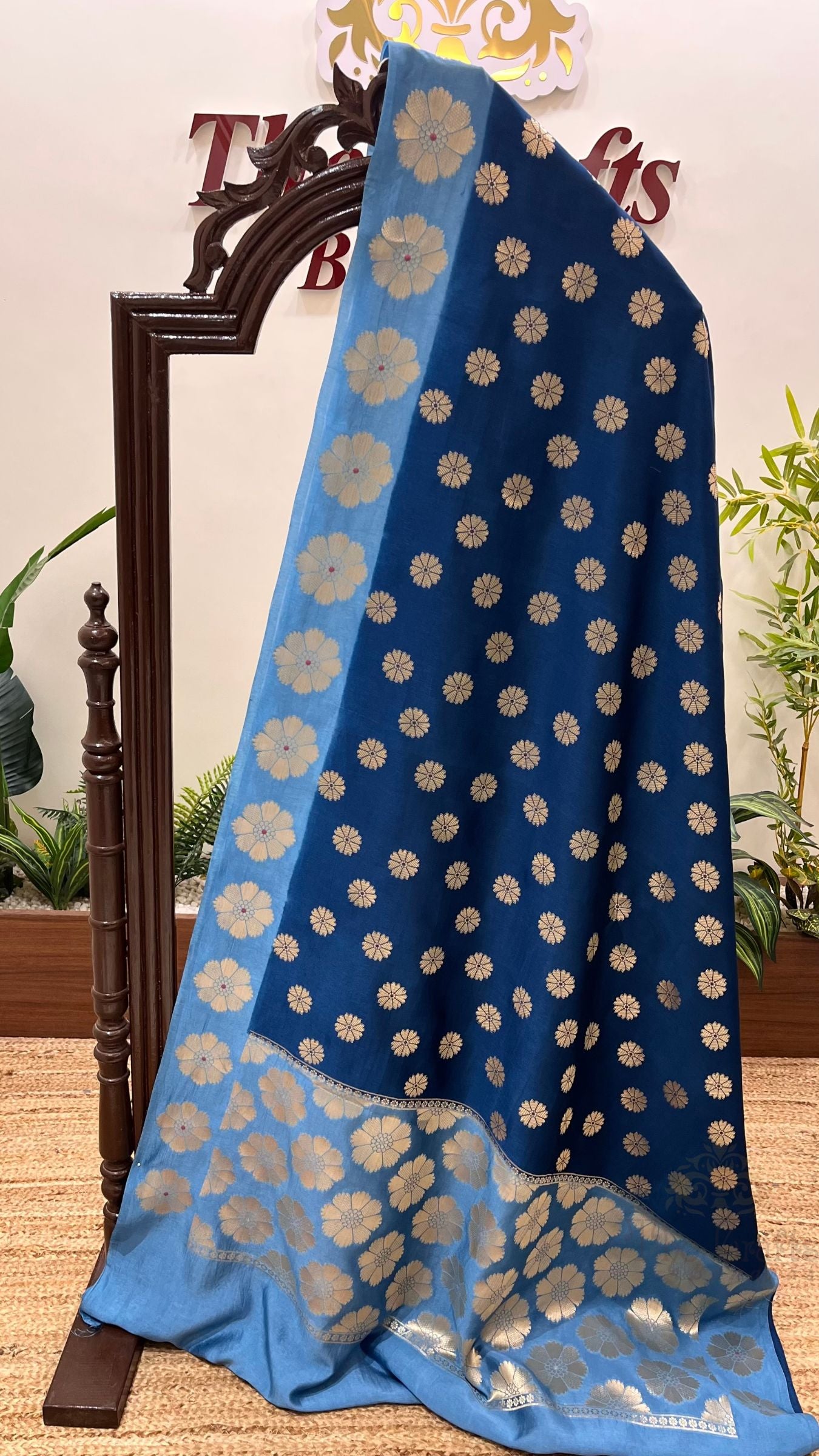 Pure Mango Silk Banarasi Saree