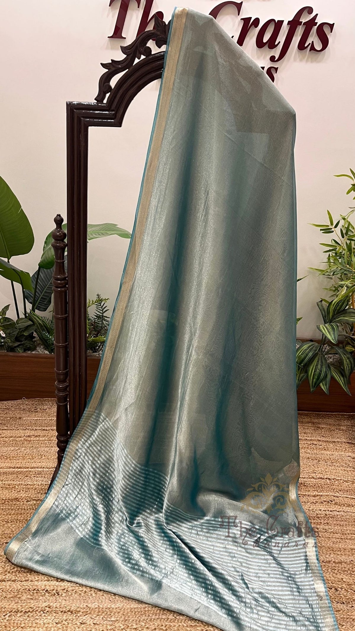 Pure Kora Tissue Silk Banarasi Saree