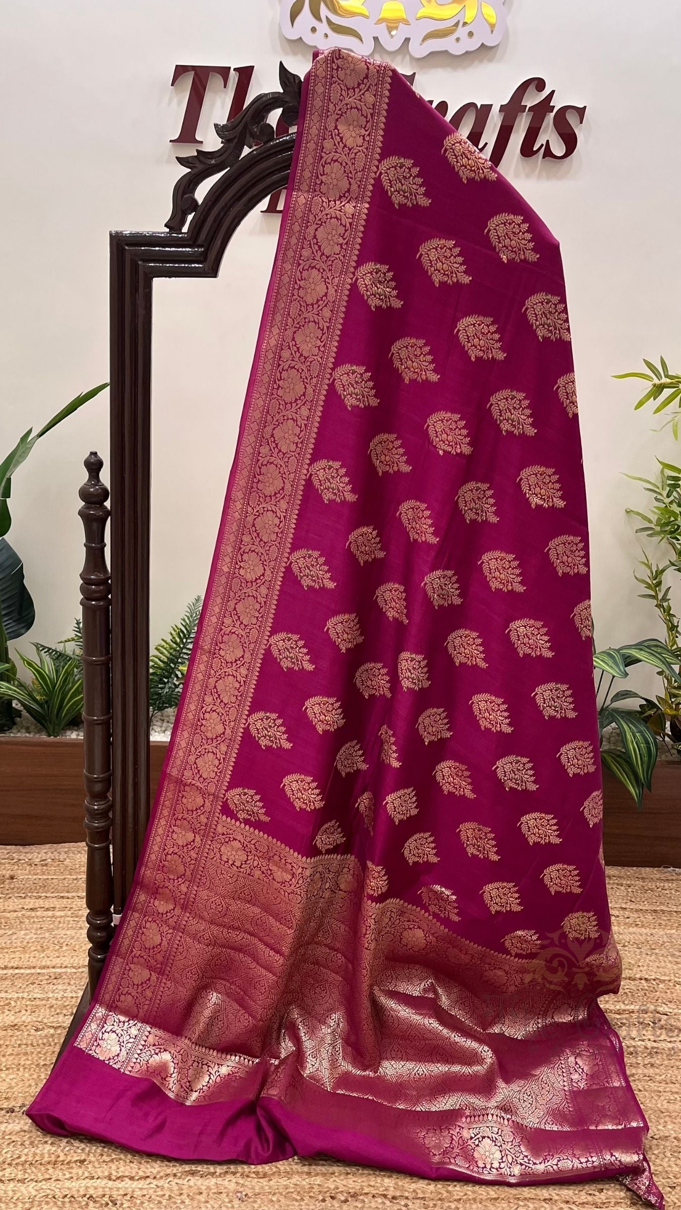 Pure Chiniya Silk Banarasi Saree