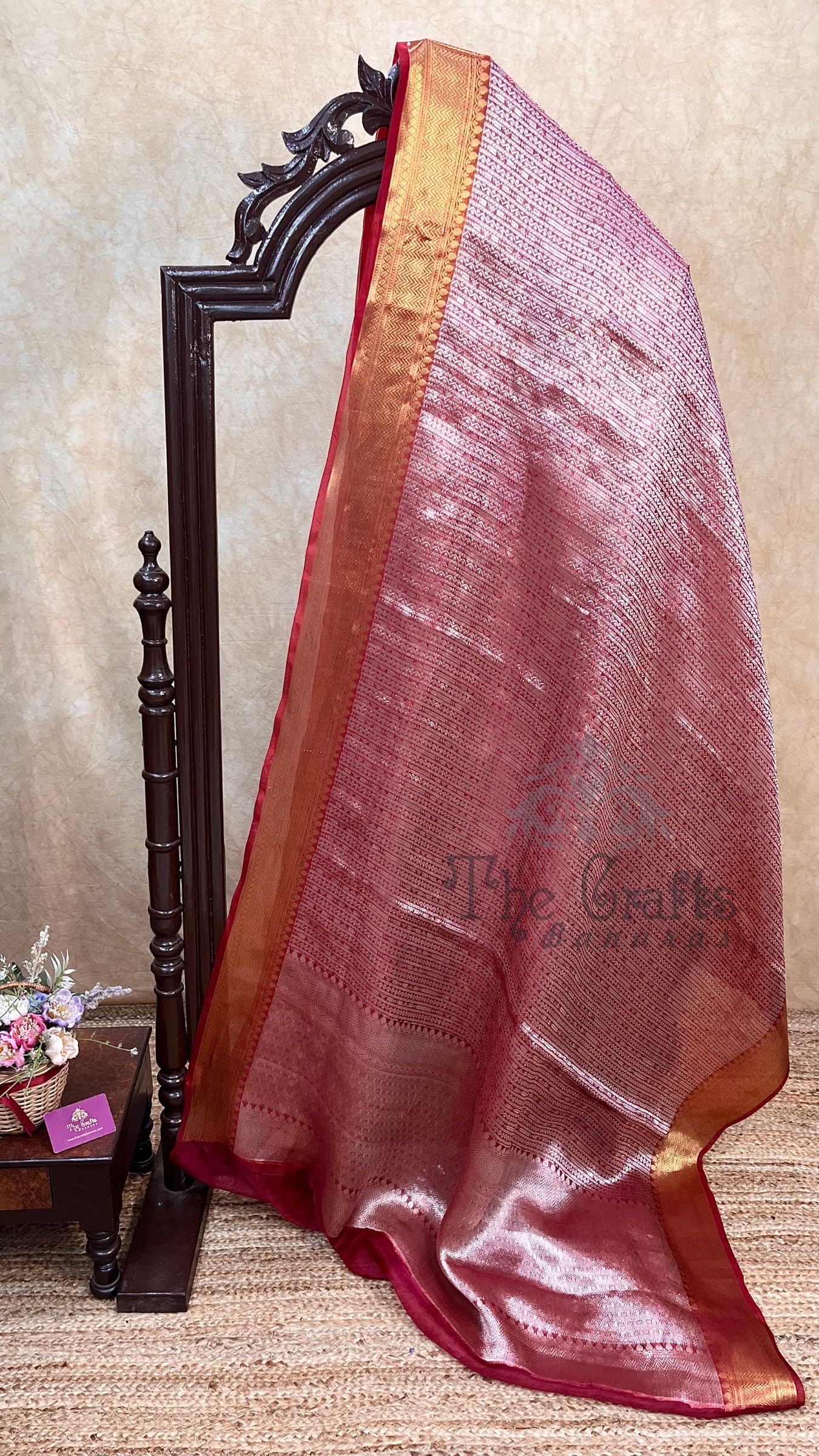Pure Tissue Silk Brocade Banarasi Saree