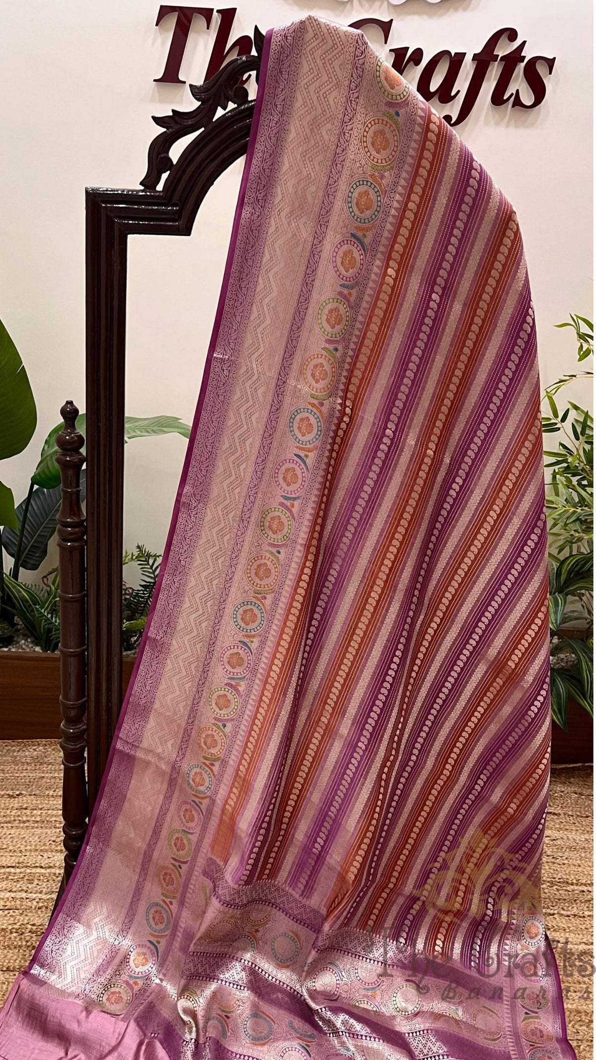 Pure Mango Silk Banarasi Saree
