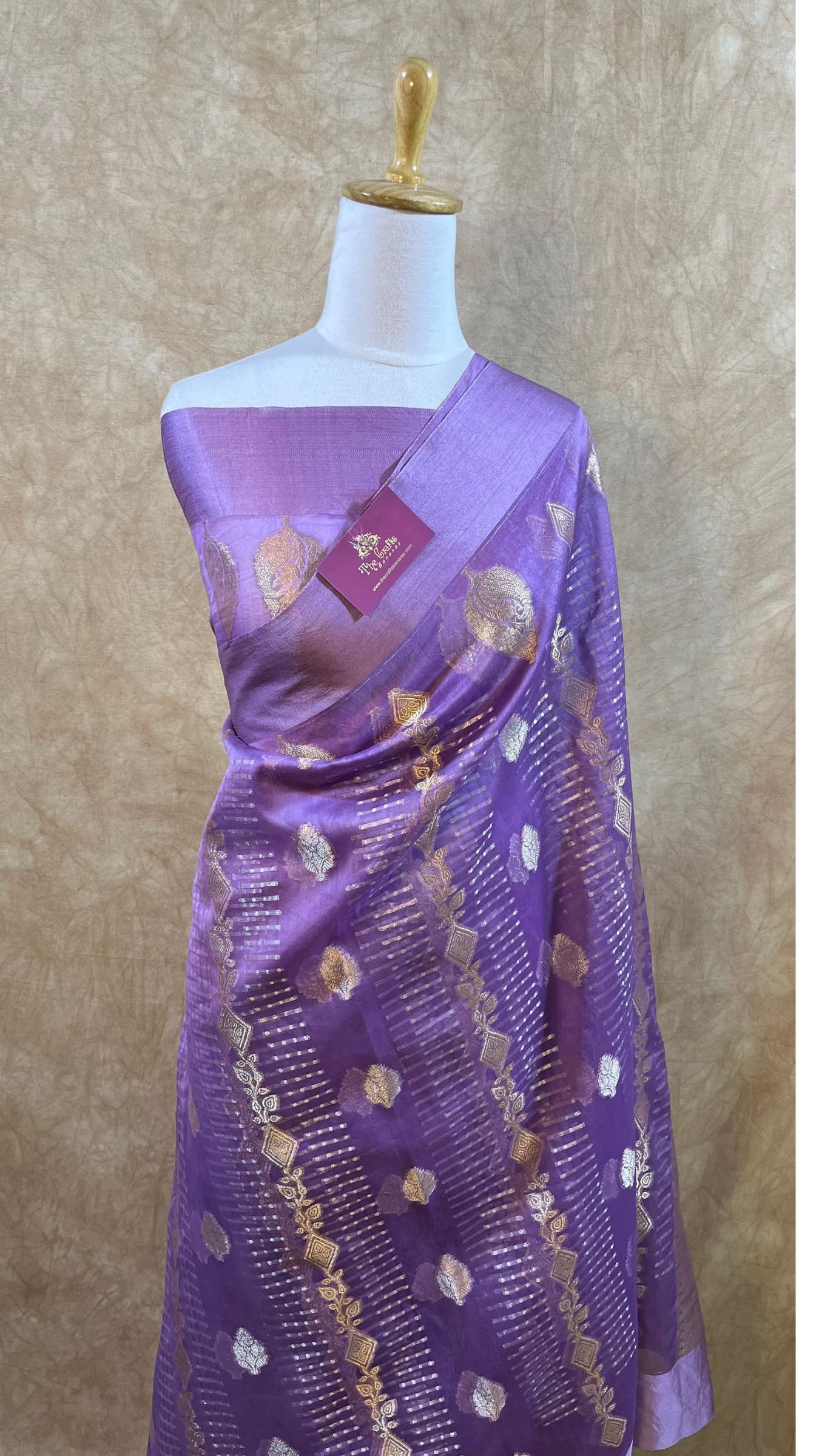 Pure Kora Silk Handloom Banarasi Saree