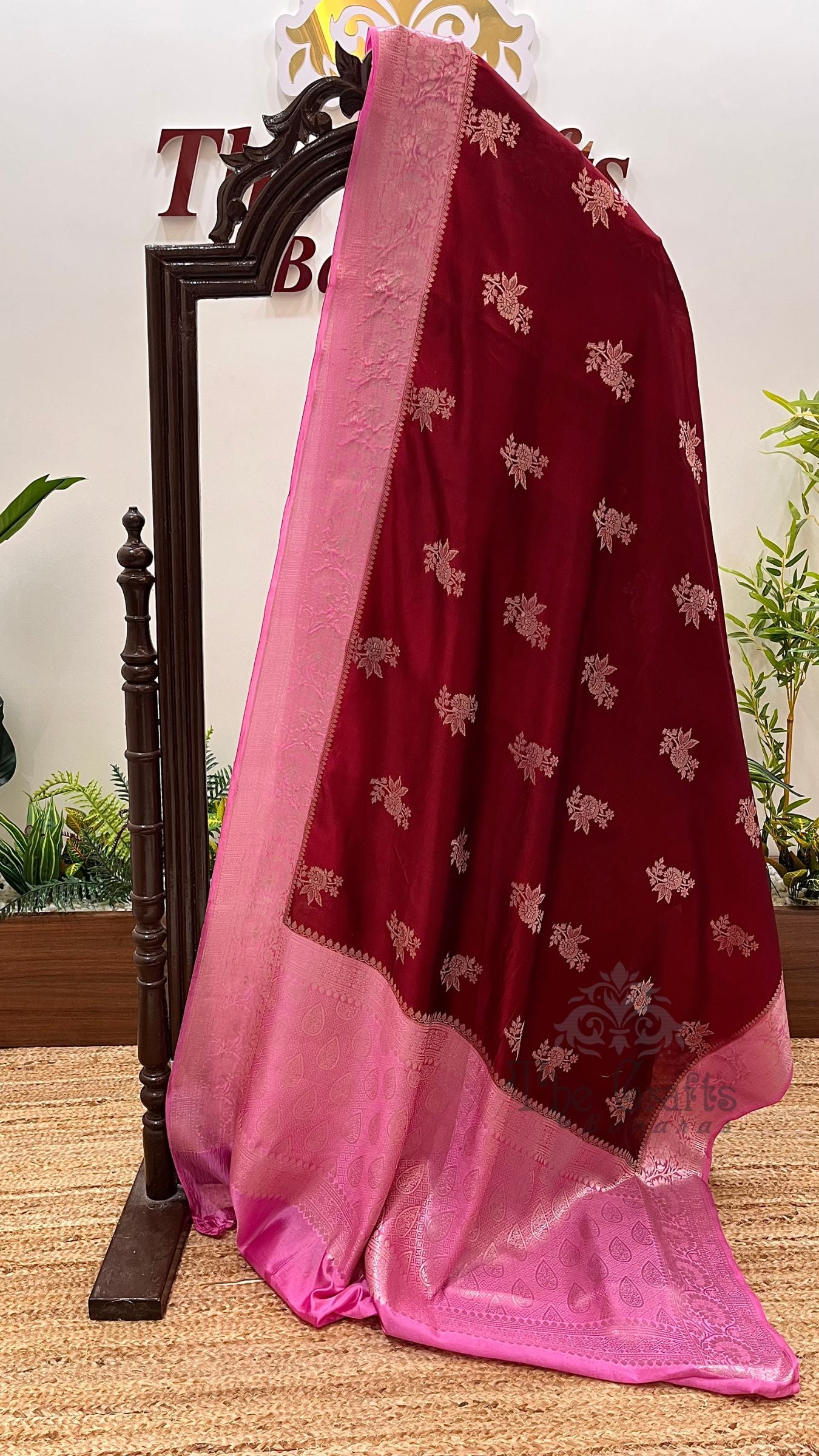 Pure Mango Silk Banarasi Saree
