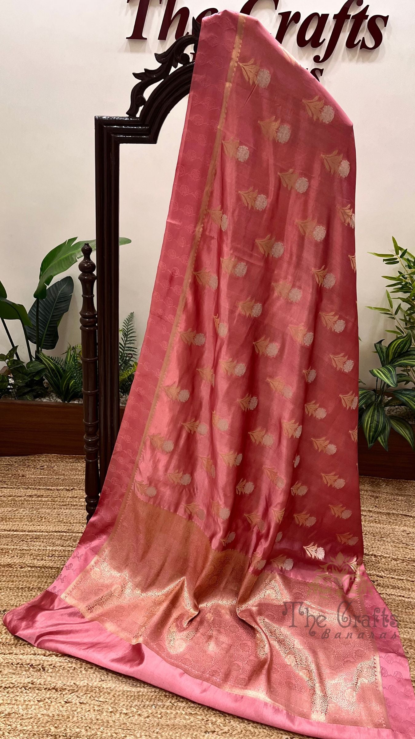 Pure Mango Silk Banarasi Saree