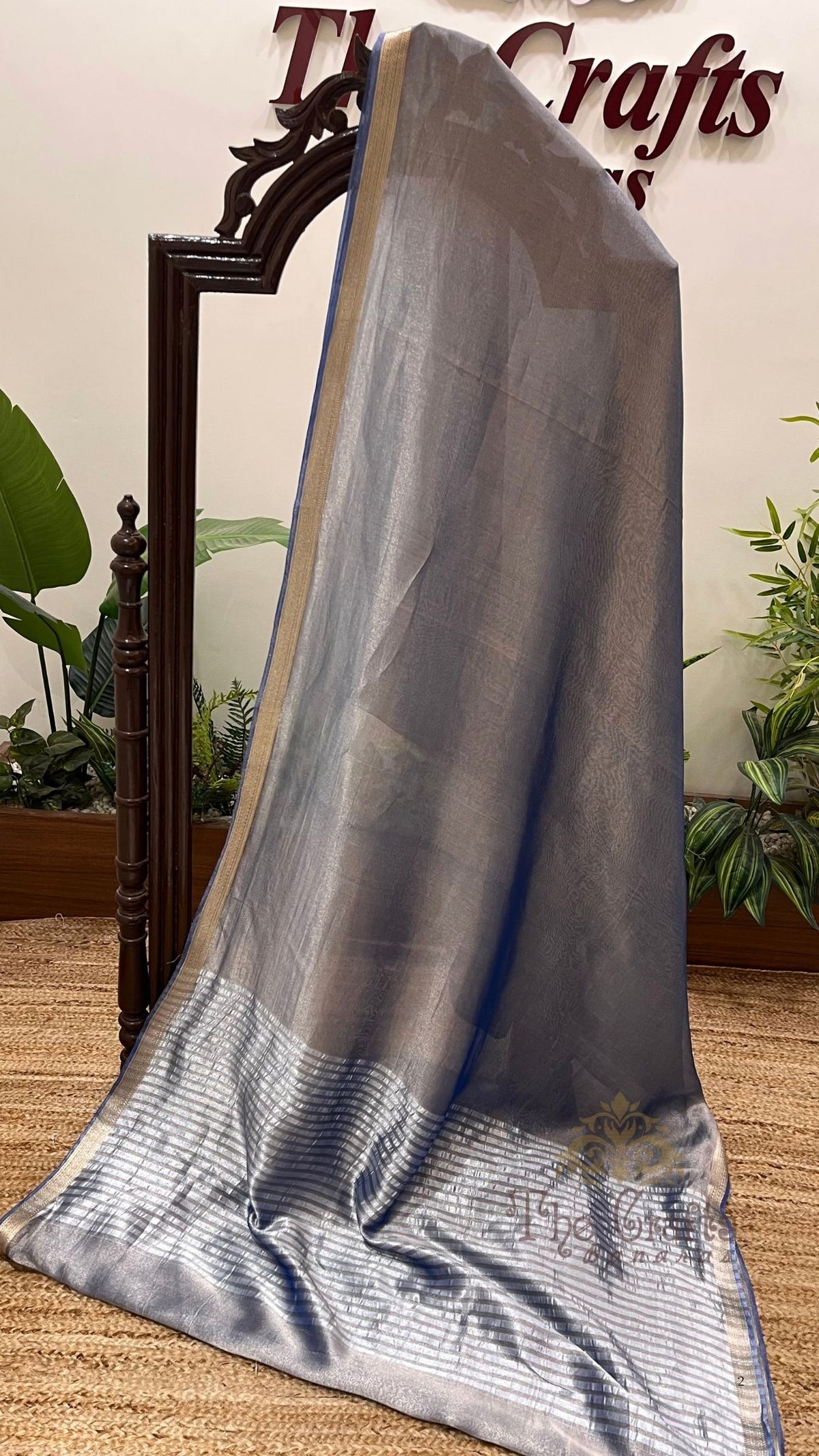 Pure Kora Tissue Silk Banarasi Saree
