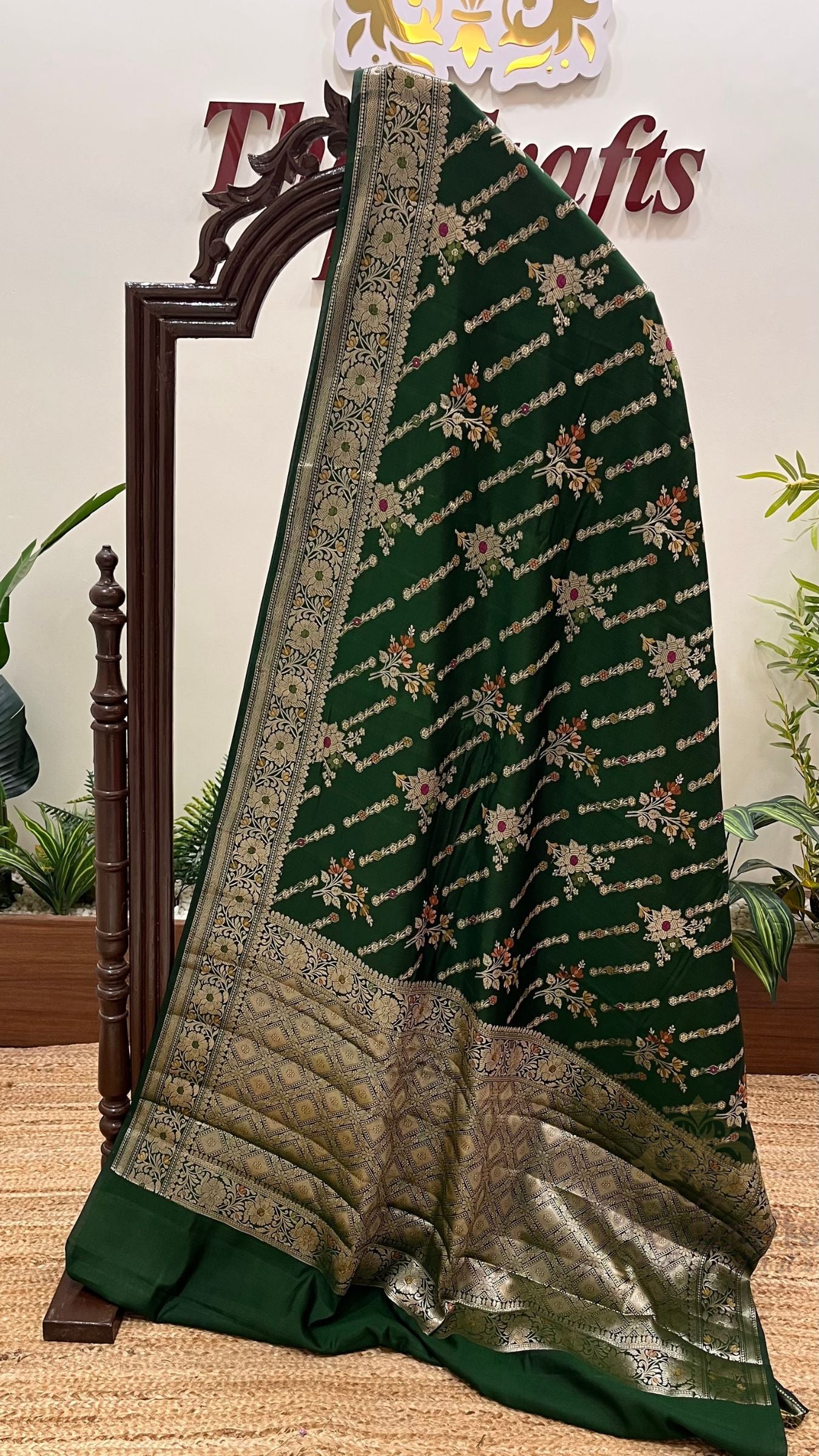 Pure Chiniya Silk Banarasi Saree