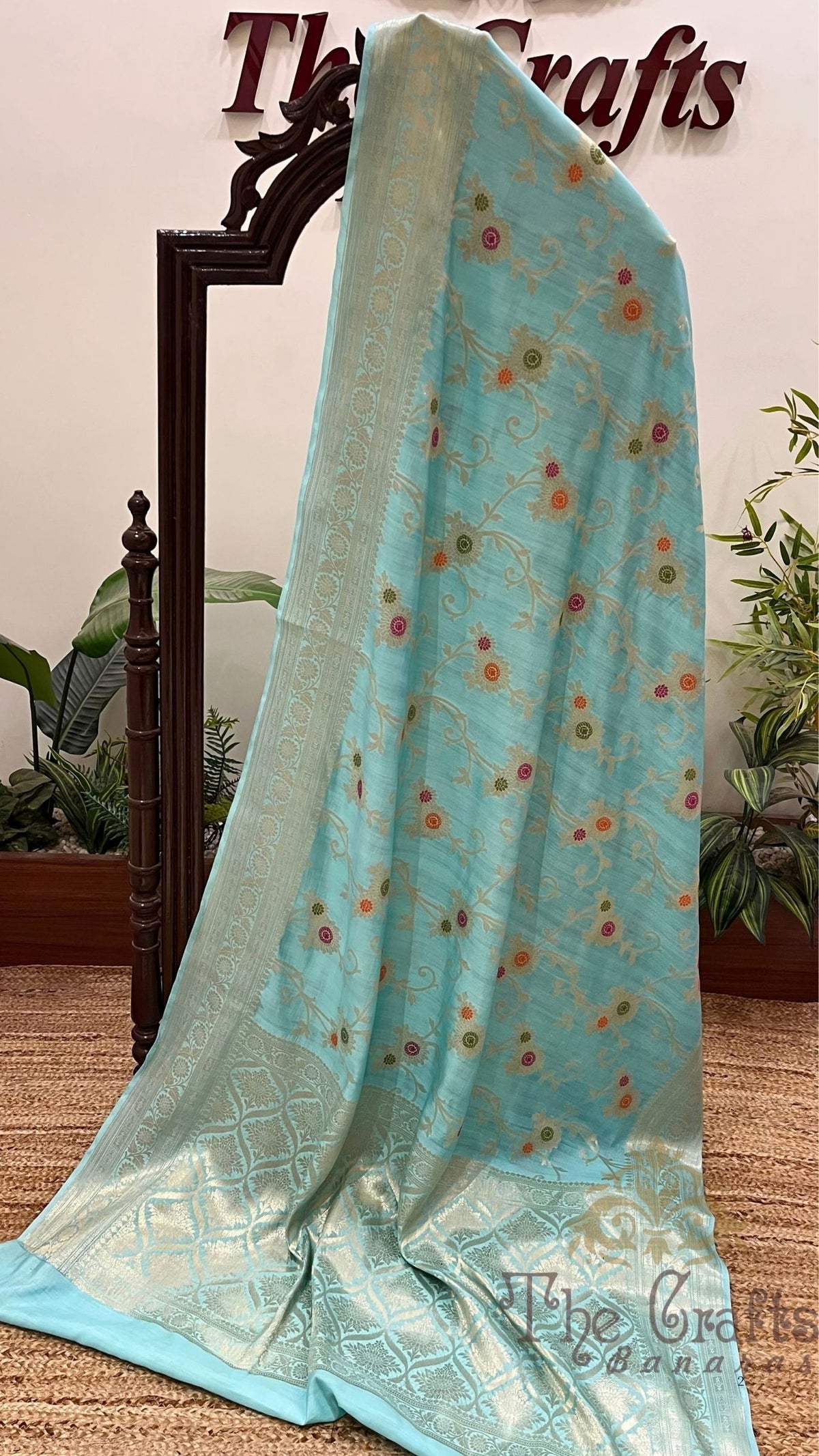 Pure Chiniya Silk Banarasi Saree