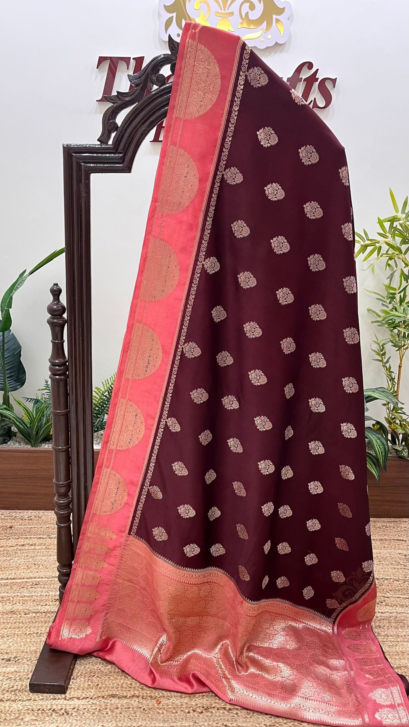 Pure Mango Silk Banarasi Saree
