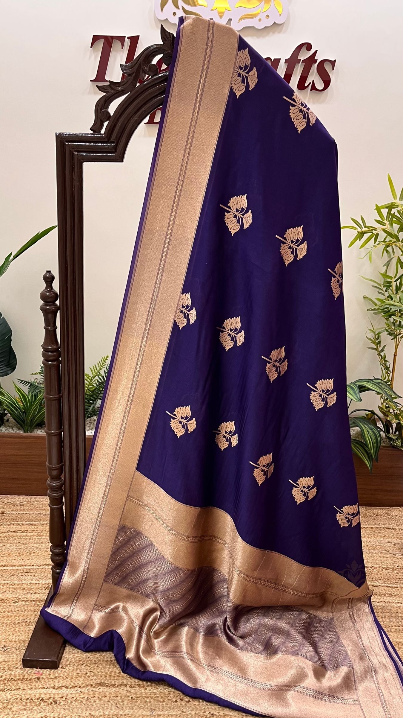 Pure Mango Silk Banarasi Saree