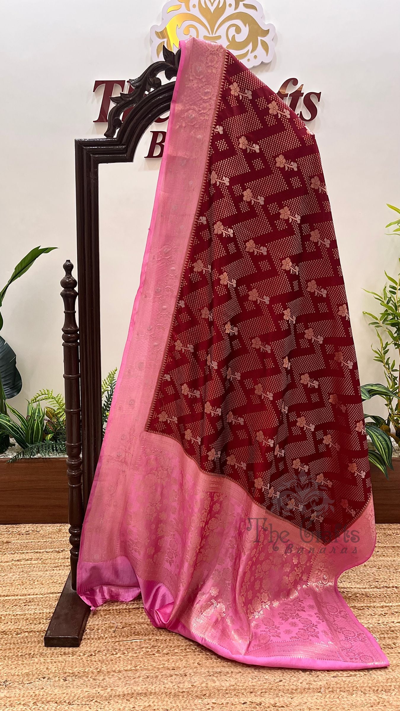 Pure Mango Silk Banarasi Saree