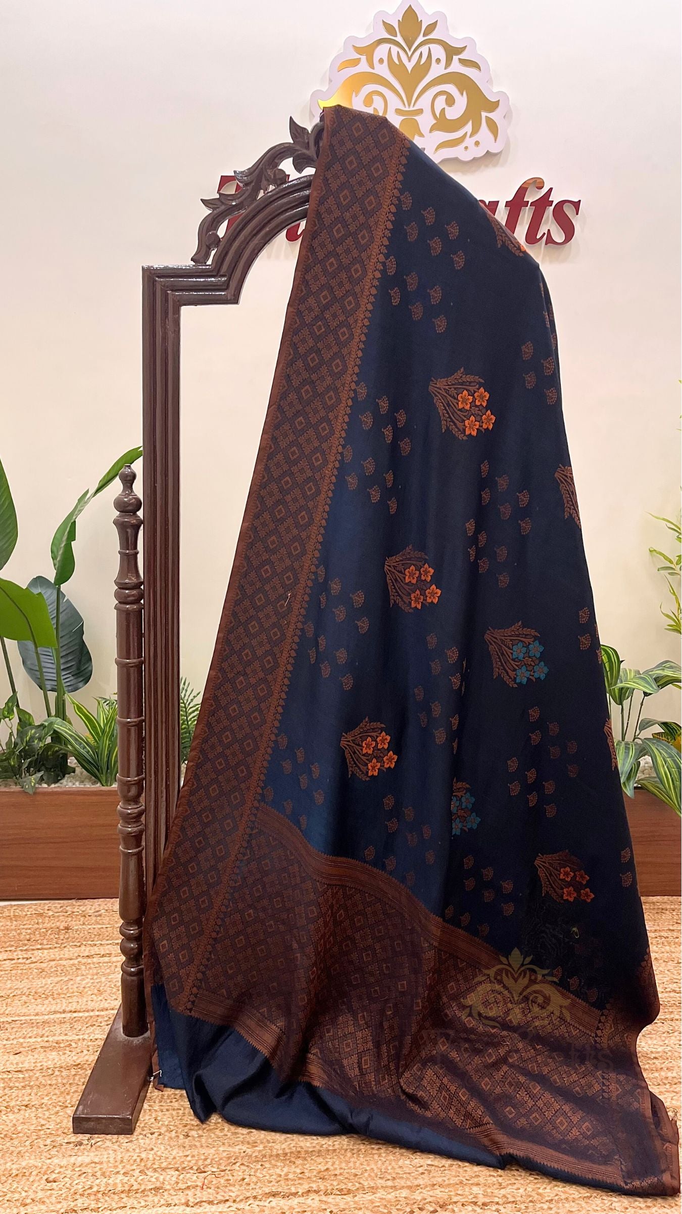 Pure Chiniya Silk Banarasi Saree